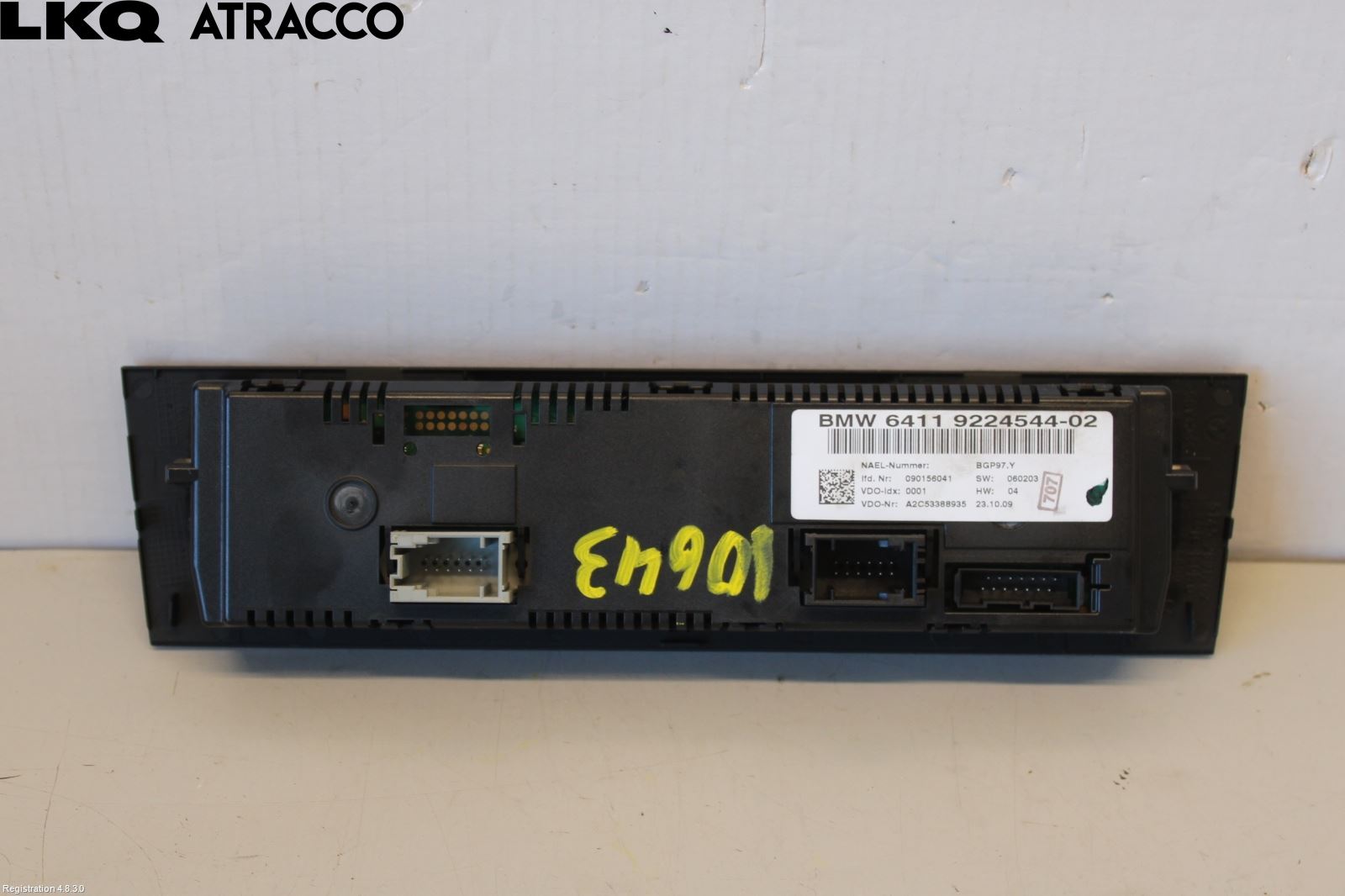 BMW X1 E84 10-15 Varme Ac Betjening-Display