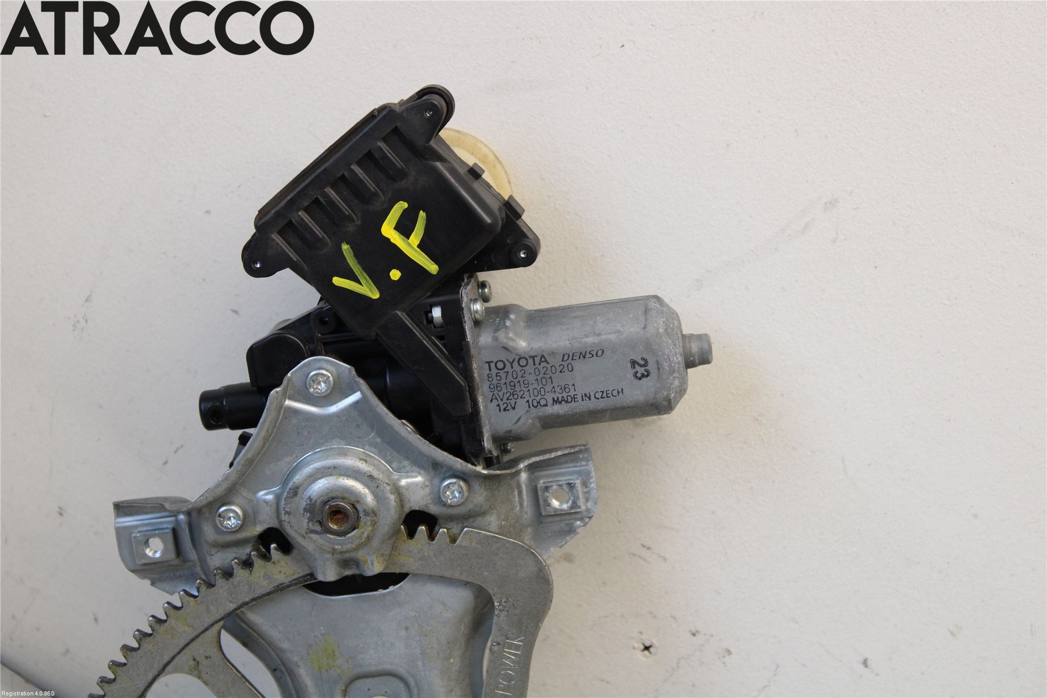 Toyota AURIS 13-19 Vindusheis El Komp