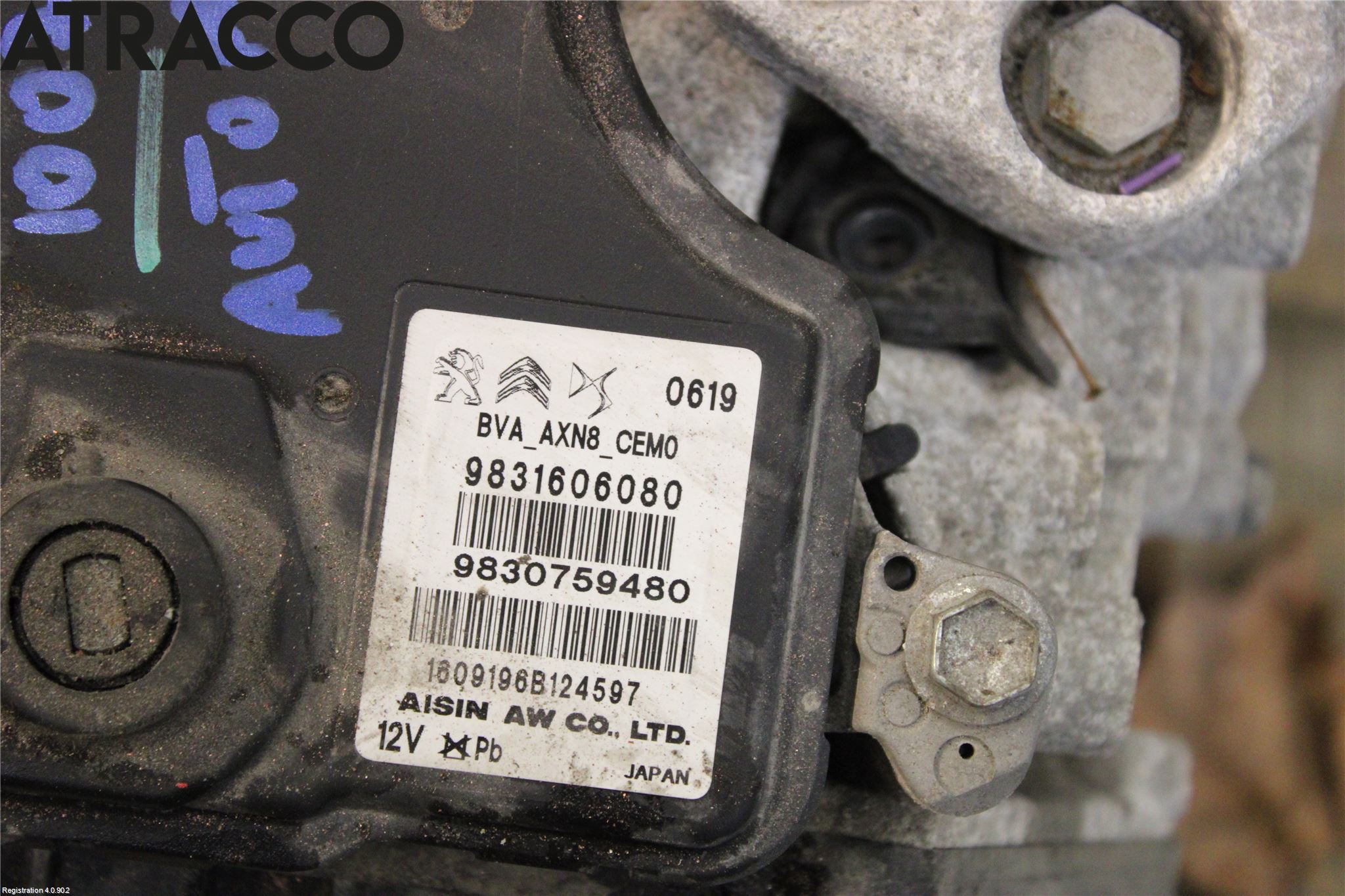 Peugeot 5008 17-24 Gearkasse Automat