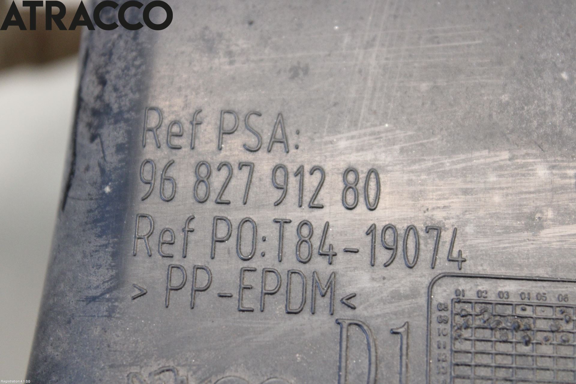 Peugeot 5008 10-16 Støtfanger Foran Feste