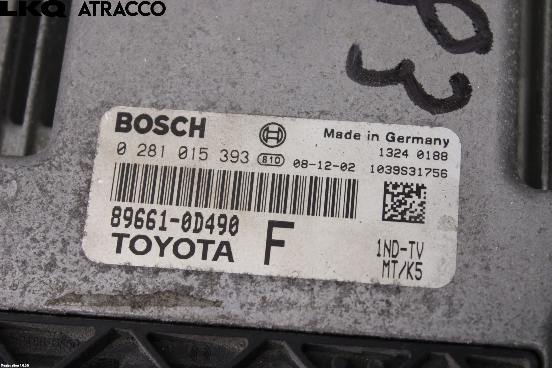 Toyota YARIS XP90 06-11 Styreenhet Innsprøytning