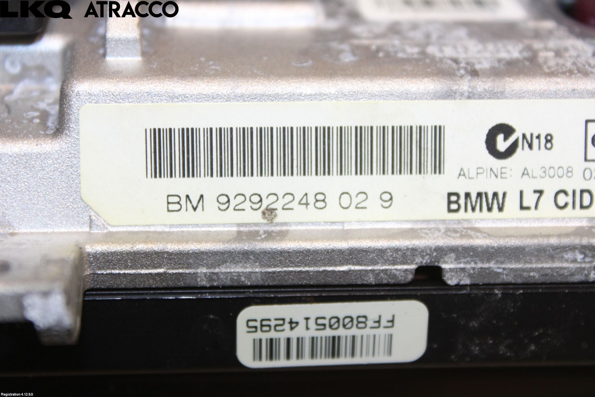 BMW 3 F30/F31/F80 12-19 Multifunktionsdisplay