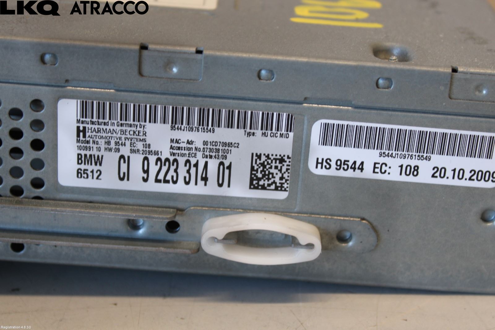 BMW X1 E84 10-15 Stereo Radio Med Cd