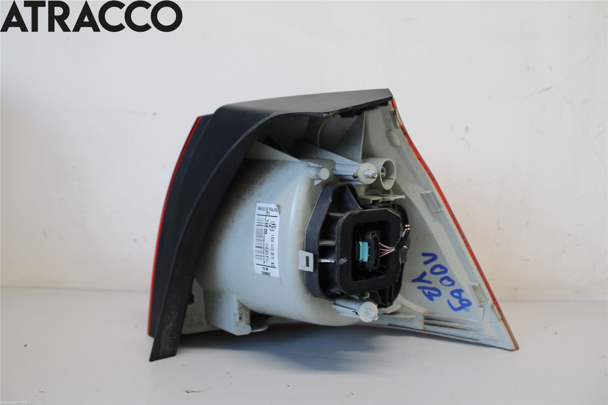 Volkswagen VW GOLF V 04-09 Baklykt Venstre