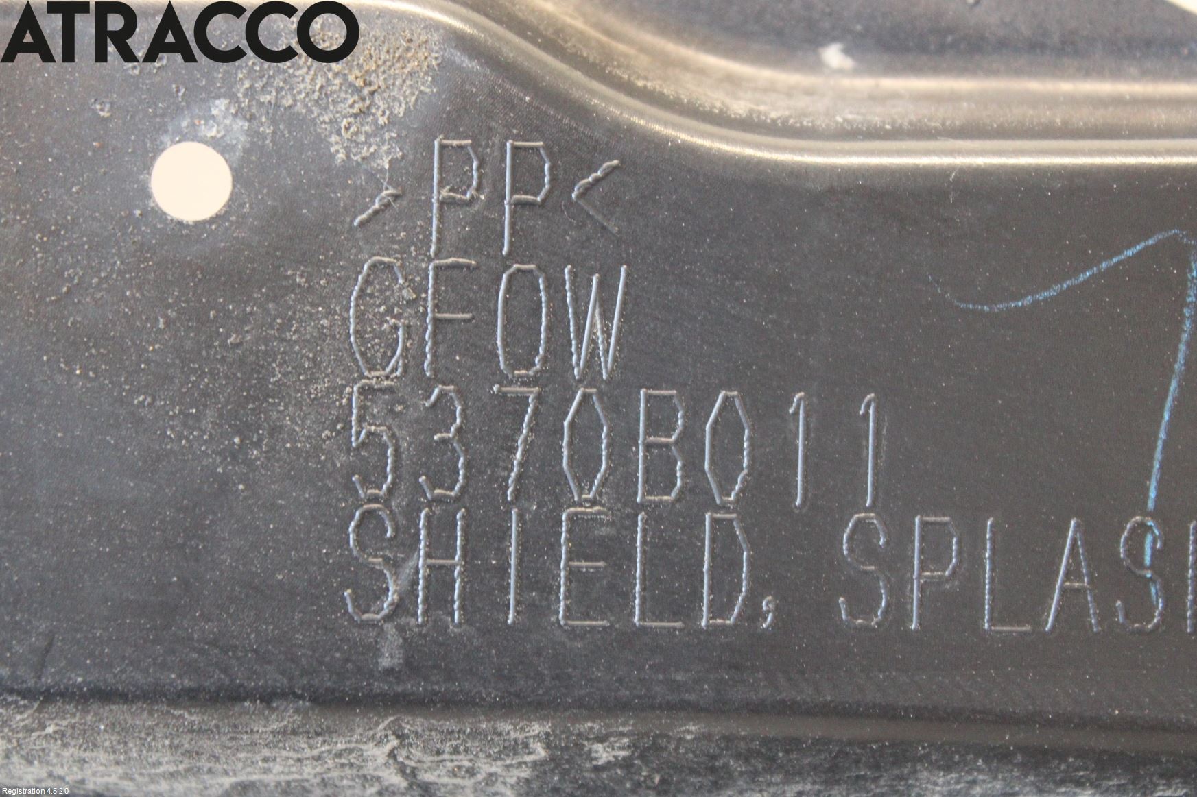 Mitsubishi OUTLANDER 13-21 Skjerm Indre