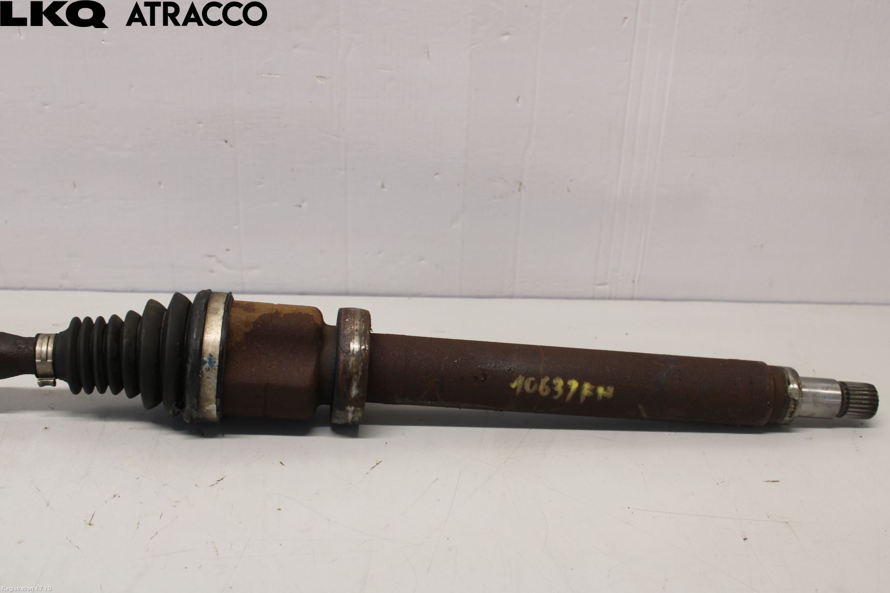 Ford TRANSIT CONNECT 09-13 Drivaksel Foran Kompl Høyre