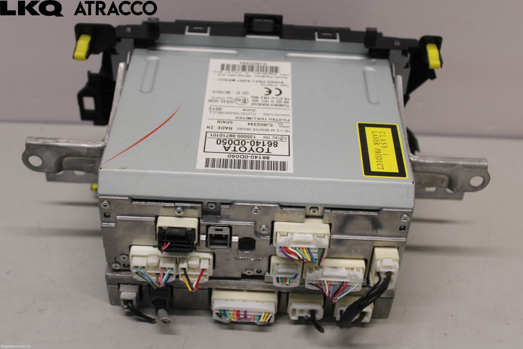 Toyota YARIS XP130 12-14 Stereo Radio Med Cd