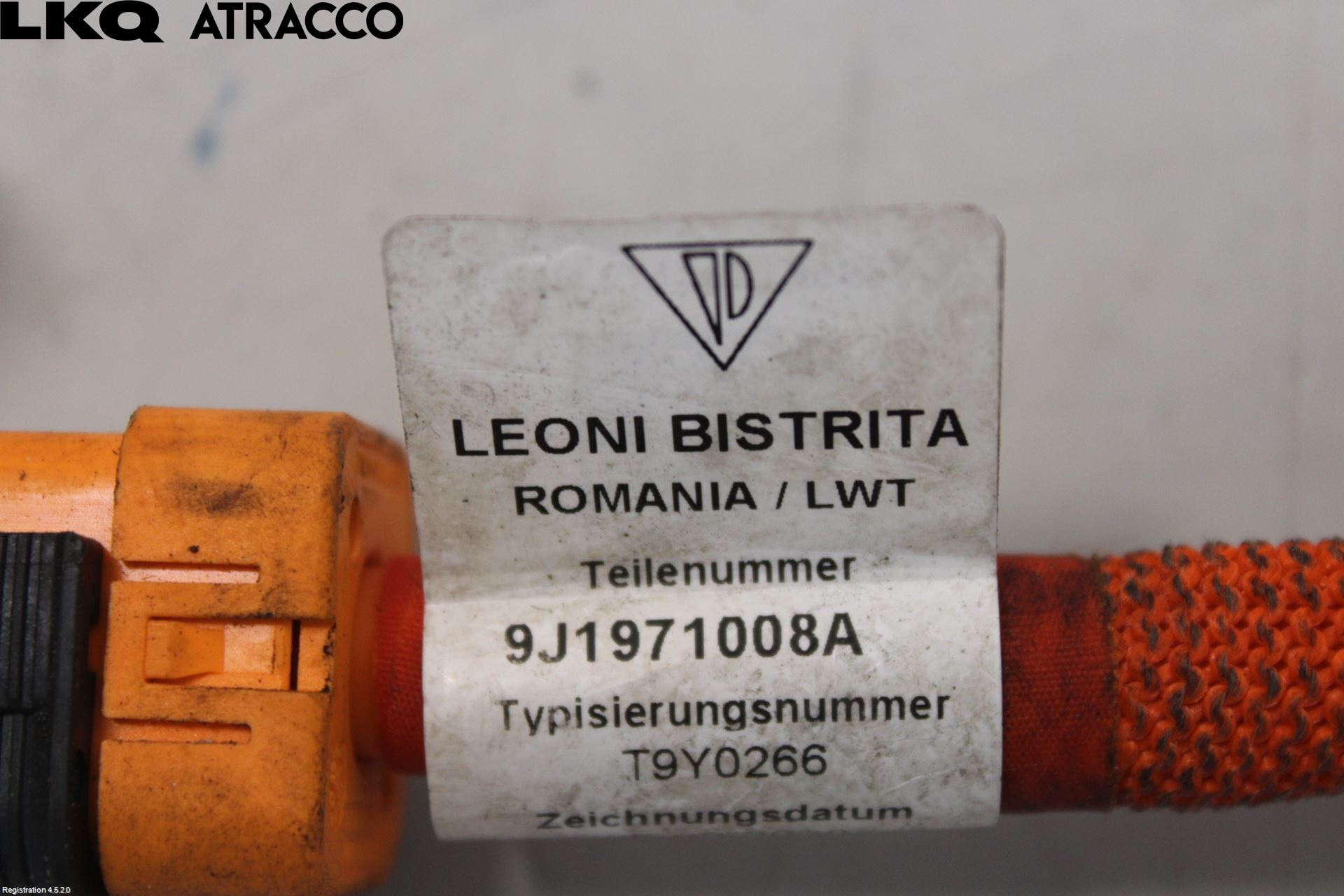 Porsche TAYCAN 20- Kabelhärva Högspänning