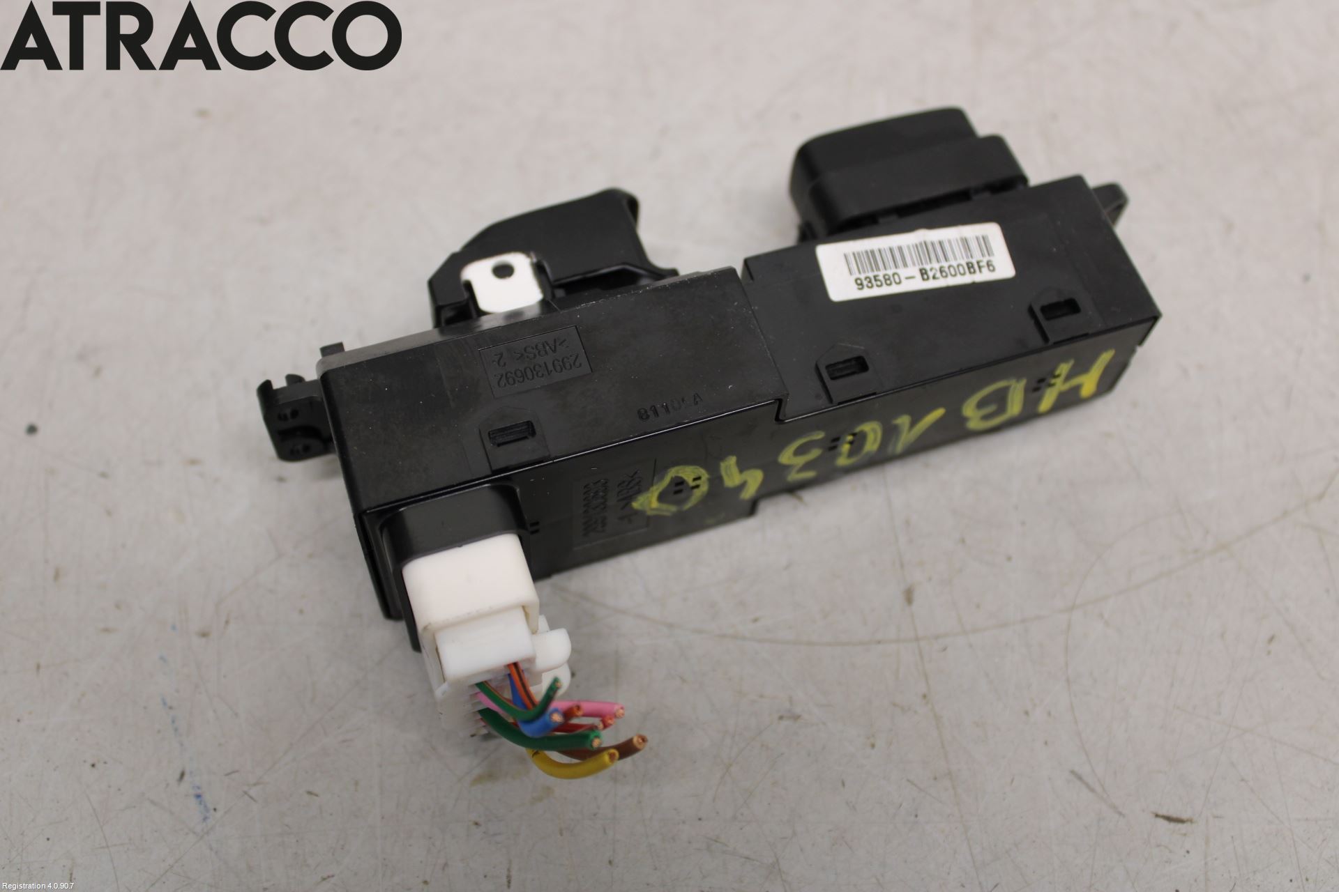 Kia SOUL 09- Bryter Vindusheis