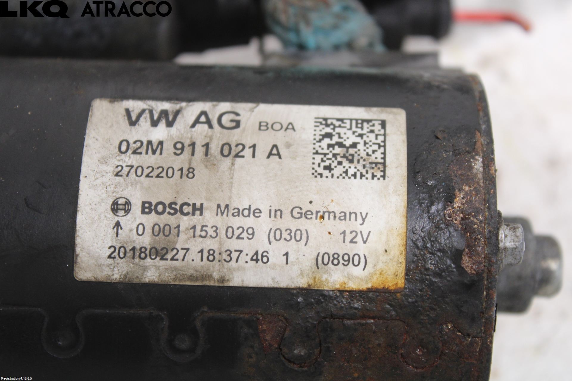 Volkswagen VW TRANSP/CARAVELLE (T6) 16-22 Startmotor Diesel