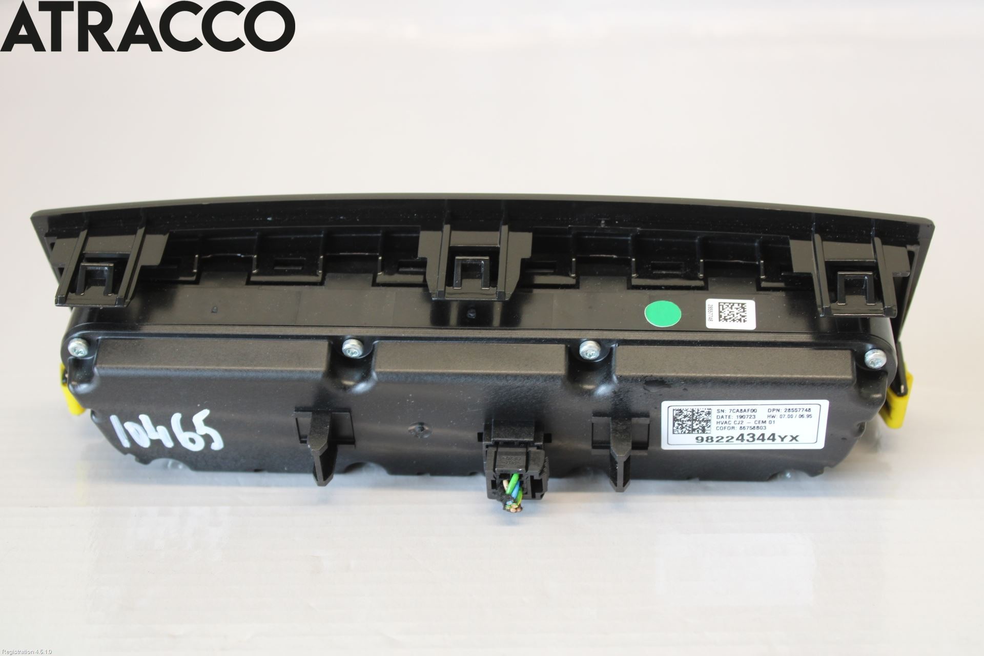 Opel GRANDLAND X 18- Varme Ac Betjening-Display