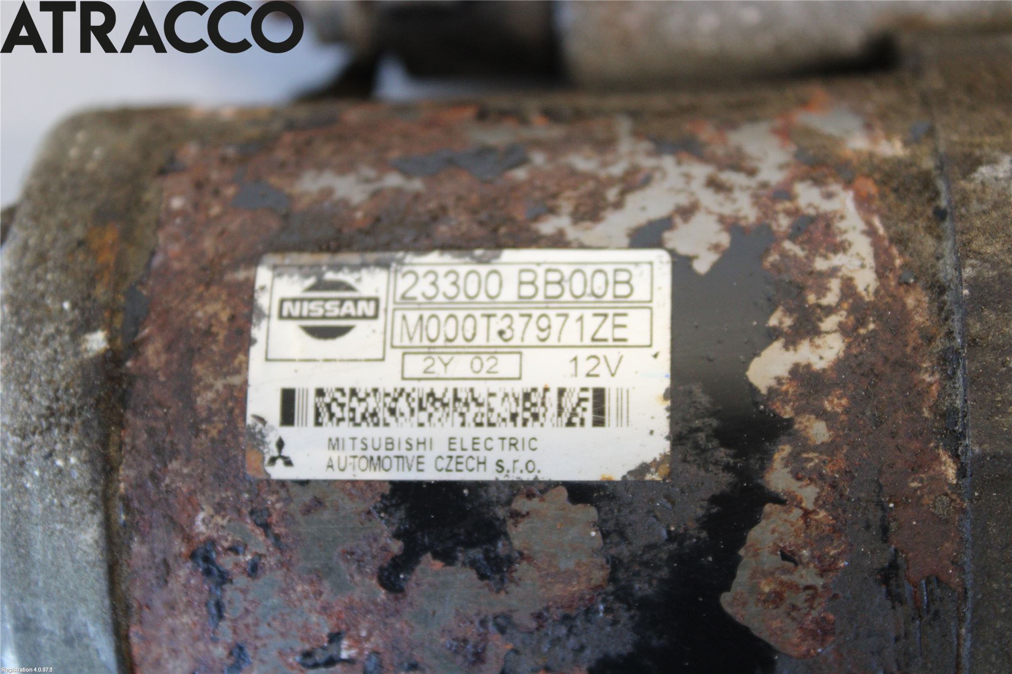 Nissan QASHQAI 10-14 Startmotor