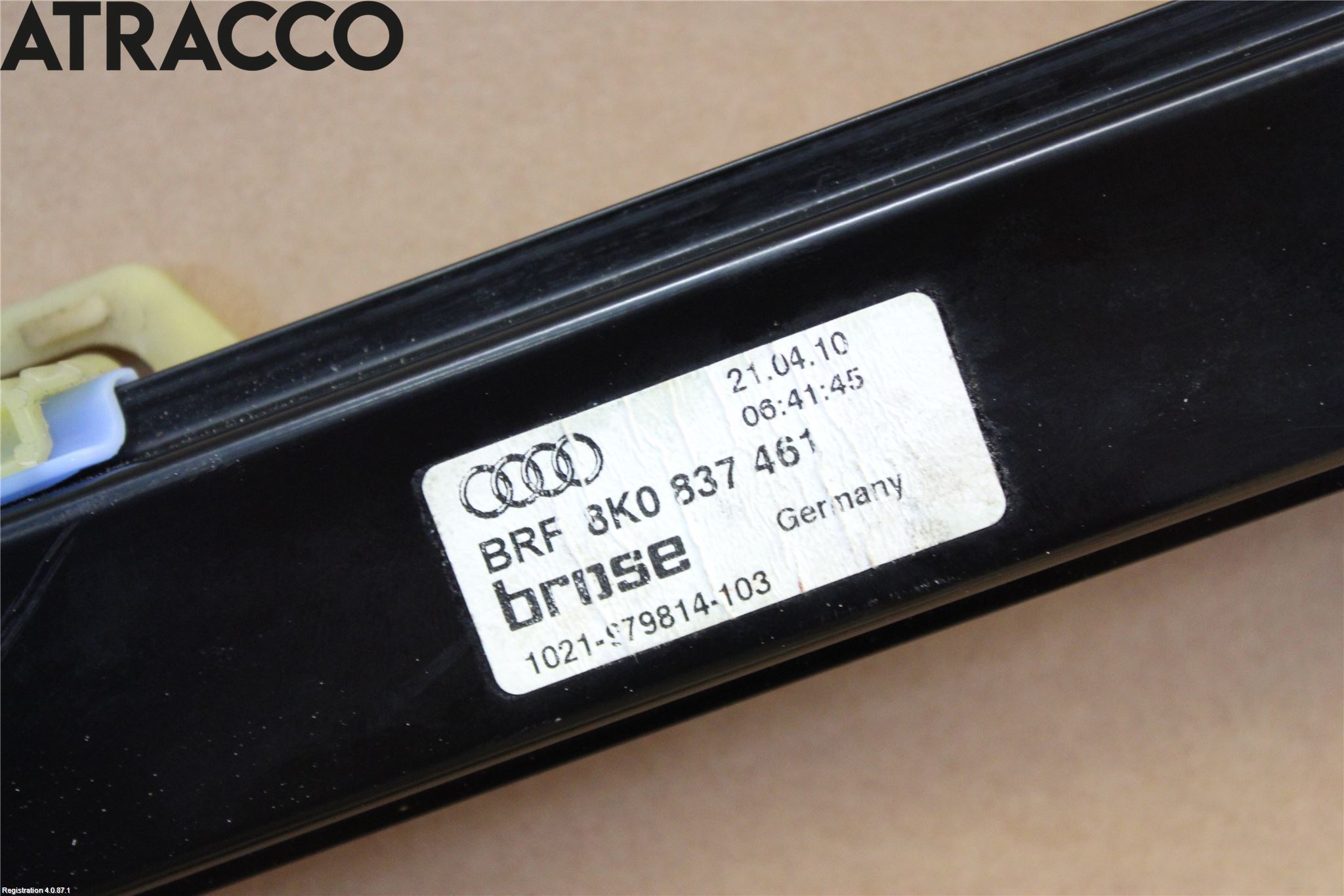 Audi A4/S4 08-11 Vindusheis