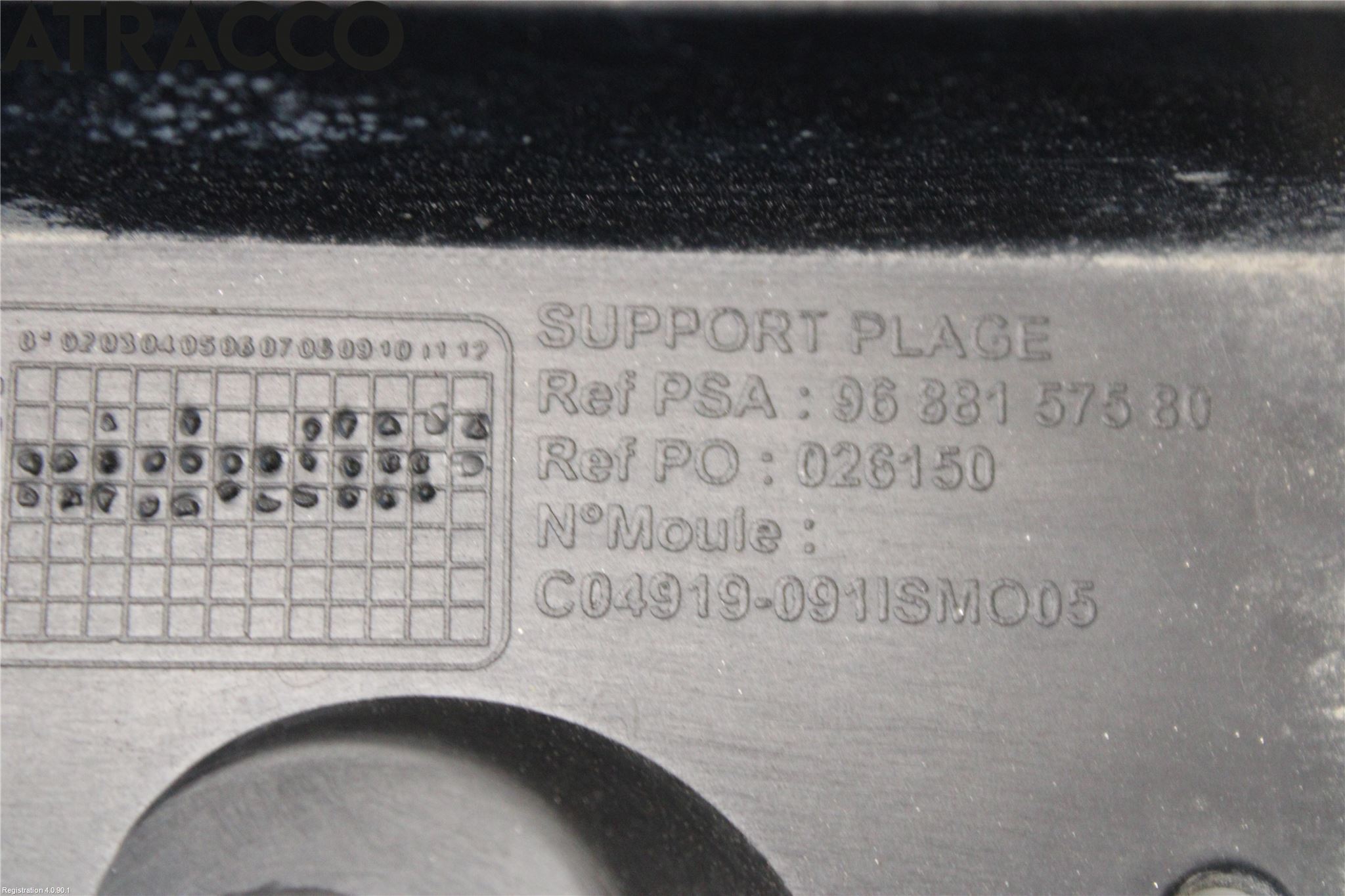 Peugeot 508 11-18 Støtfangerfeste Bak Høyre