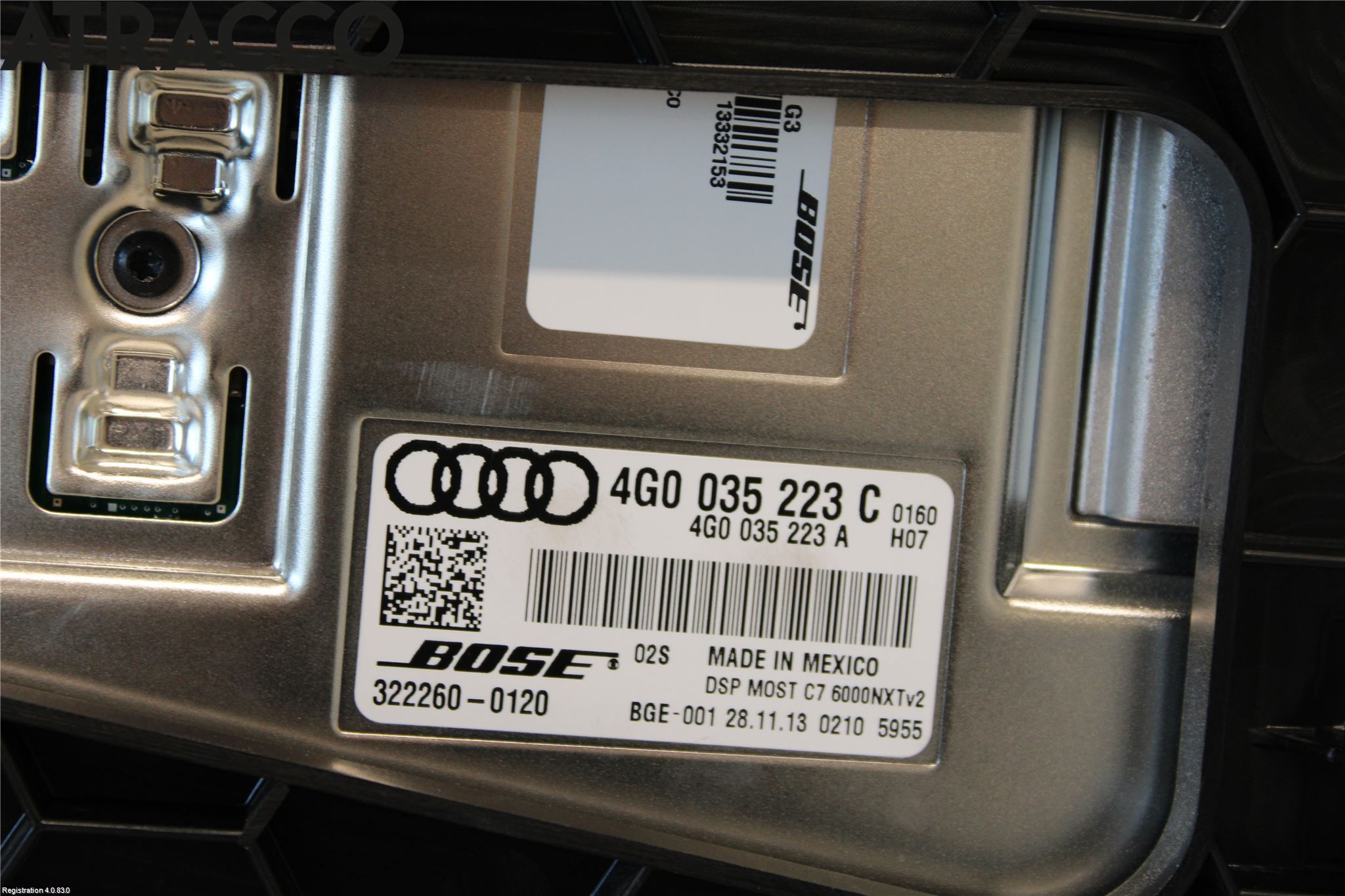 Audi A6/S6 4G 11-18 Stereo Forsterker