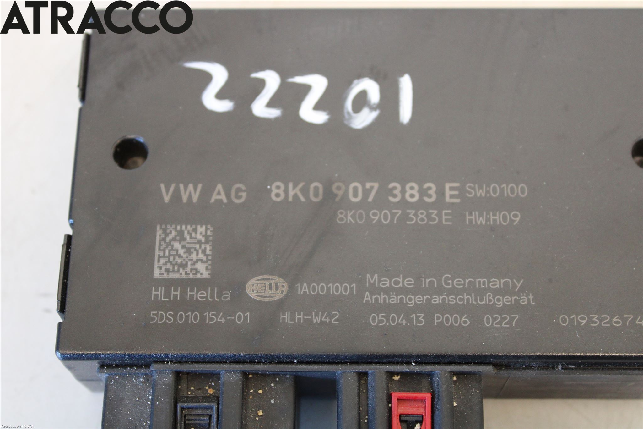 Audi A4/S4 08-11 Styreenhet Tilhengerfeste