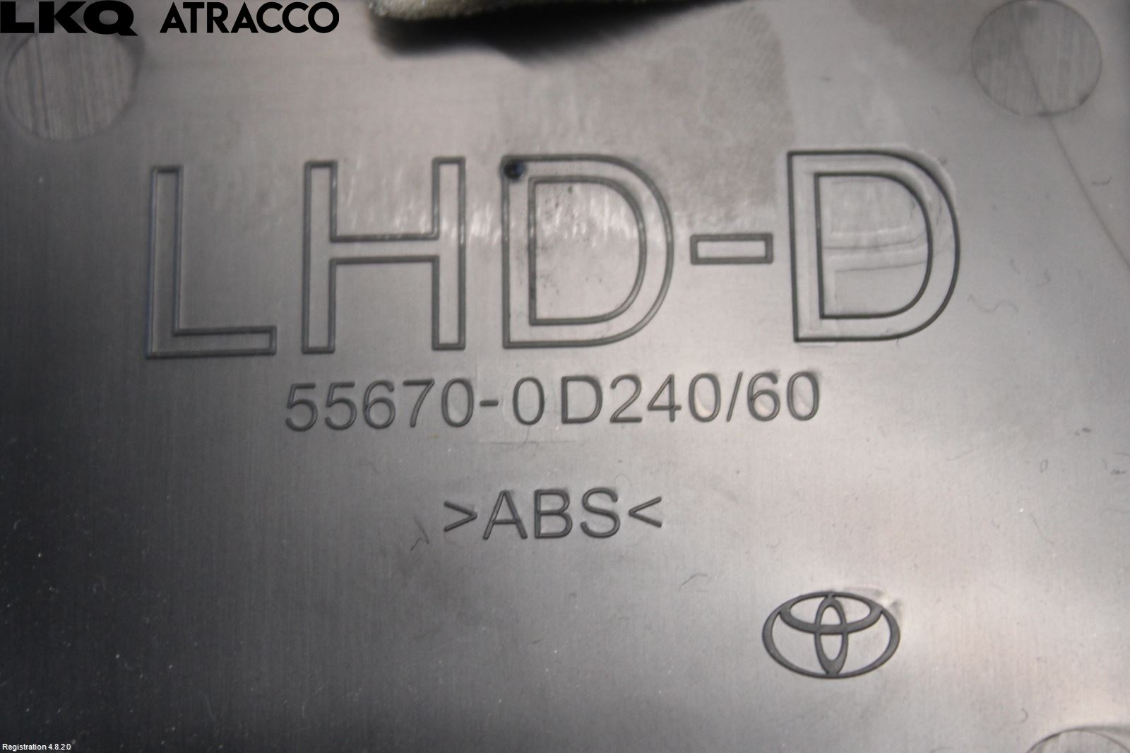 Toyota YARIS XP130 15-20 Dashbord Kanal - Dyse