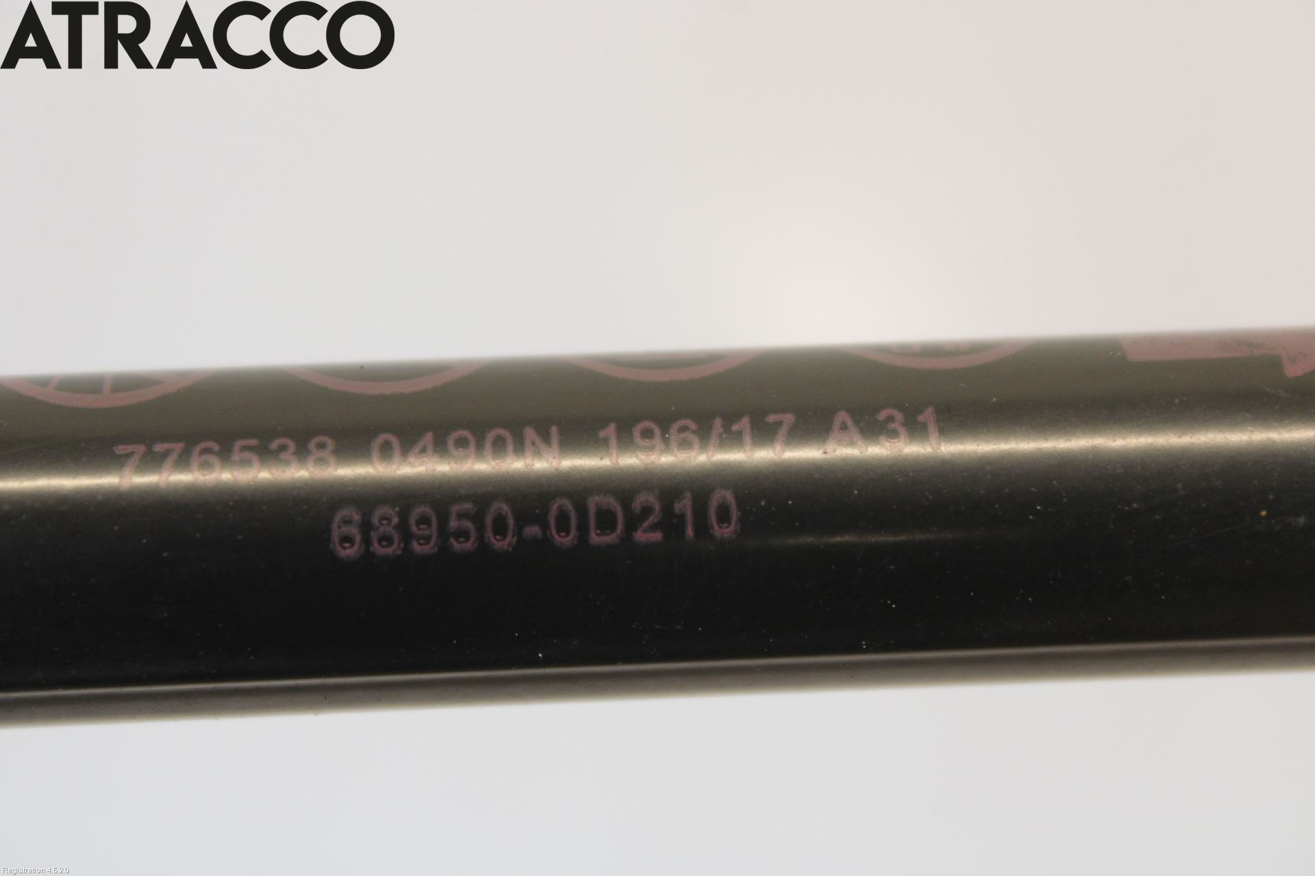 Toyota YARIS XP130 15-20 Bakluke Demper-Gassfjær