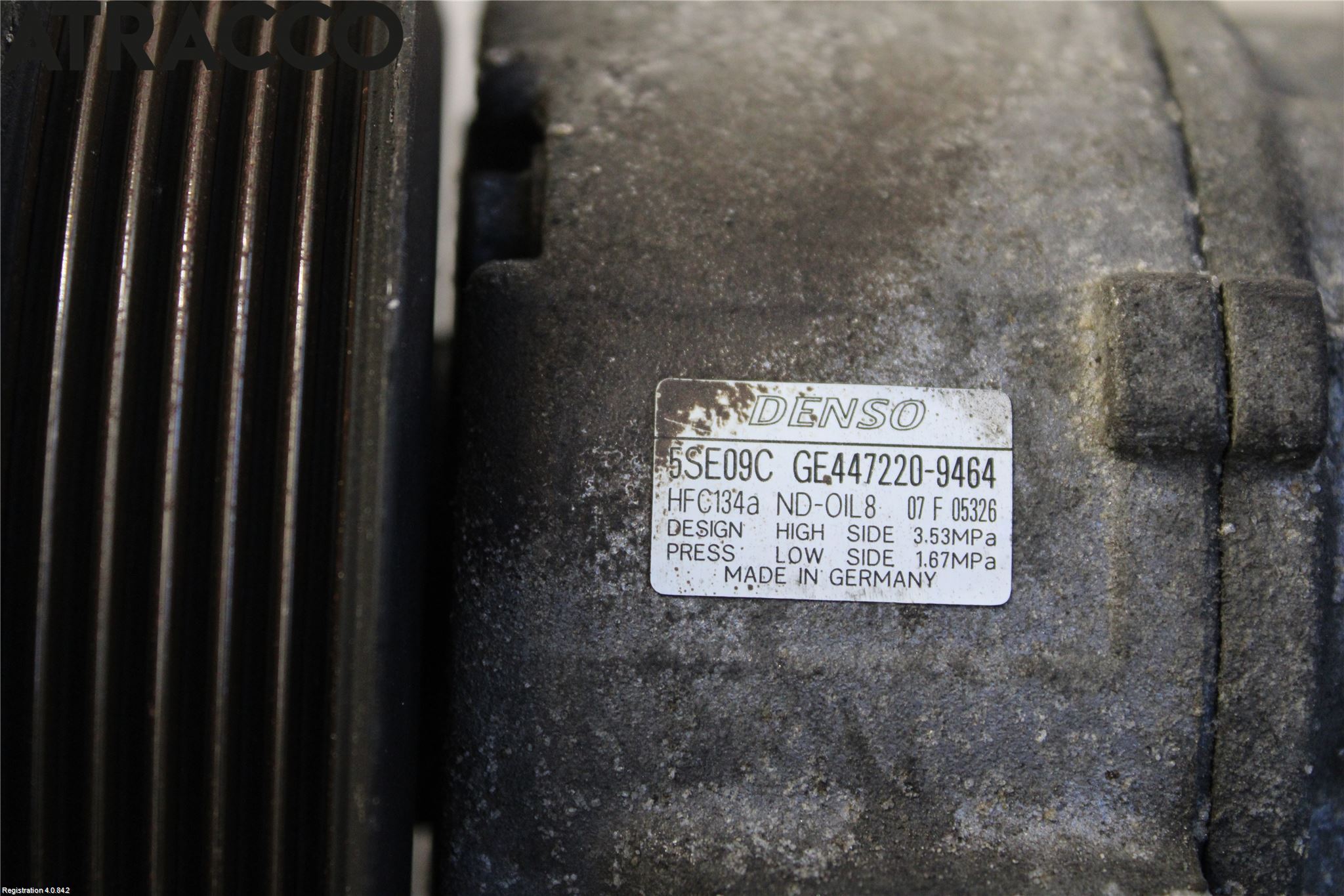 Toyota YARIS P1 03-05 Varme Ac Kompressor