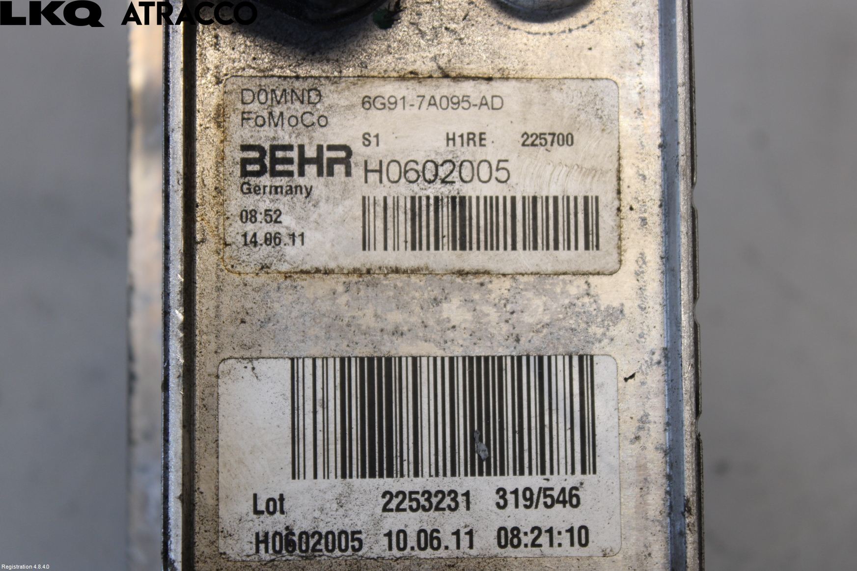 Ford FOCUS 11-14 Radiator Oljekjøler Automatgea