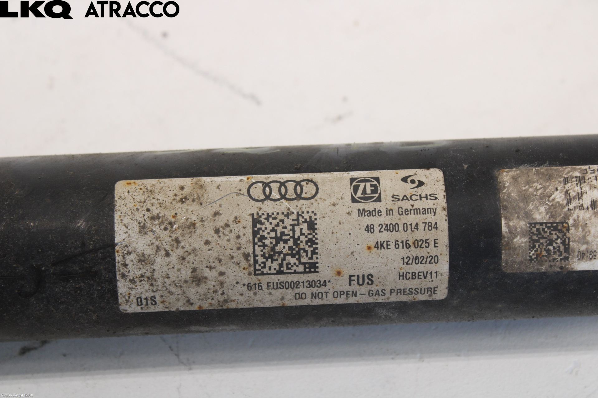 Audi E-TRON, S GE 19- Støtdemper Bak