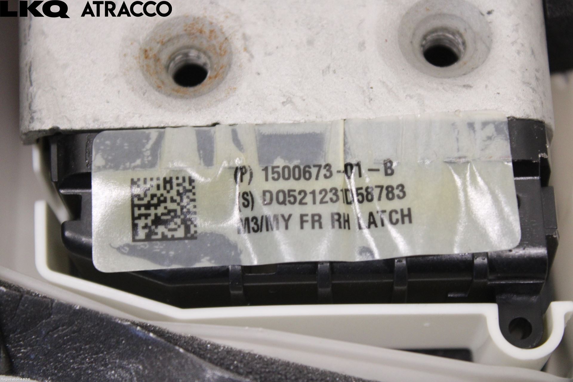 Tesla MODEL 3 17- Dørlås - Låsekasse