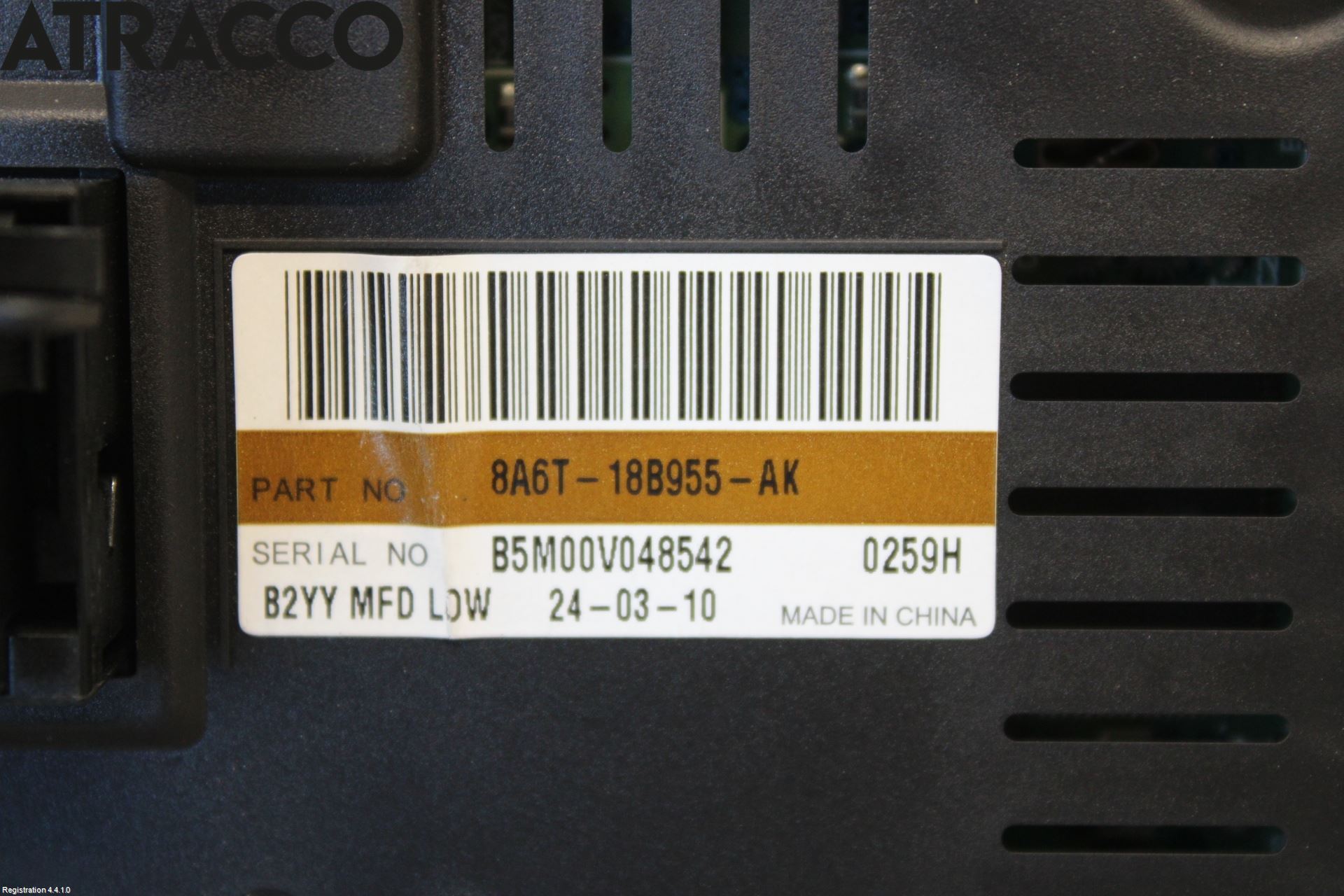 Ford FIESTA 09-12 Multifunktionsdisplay