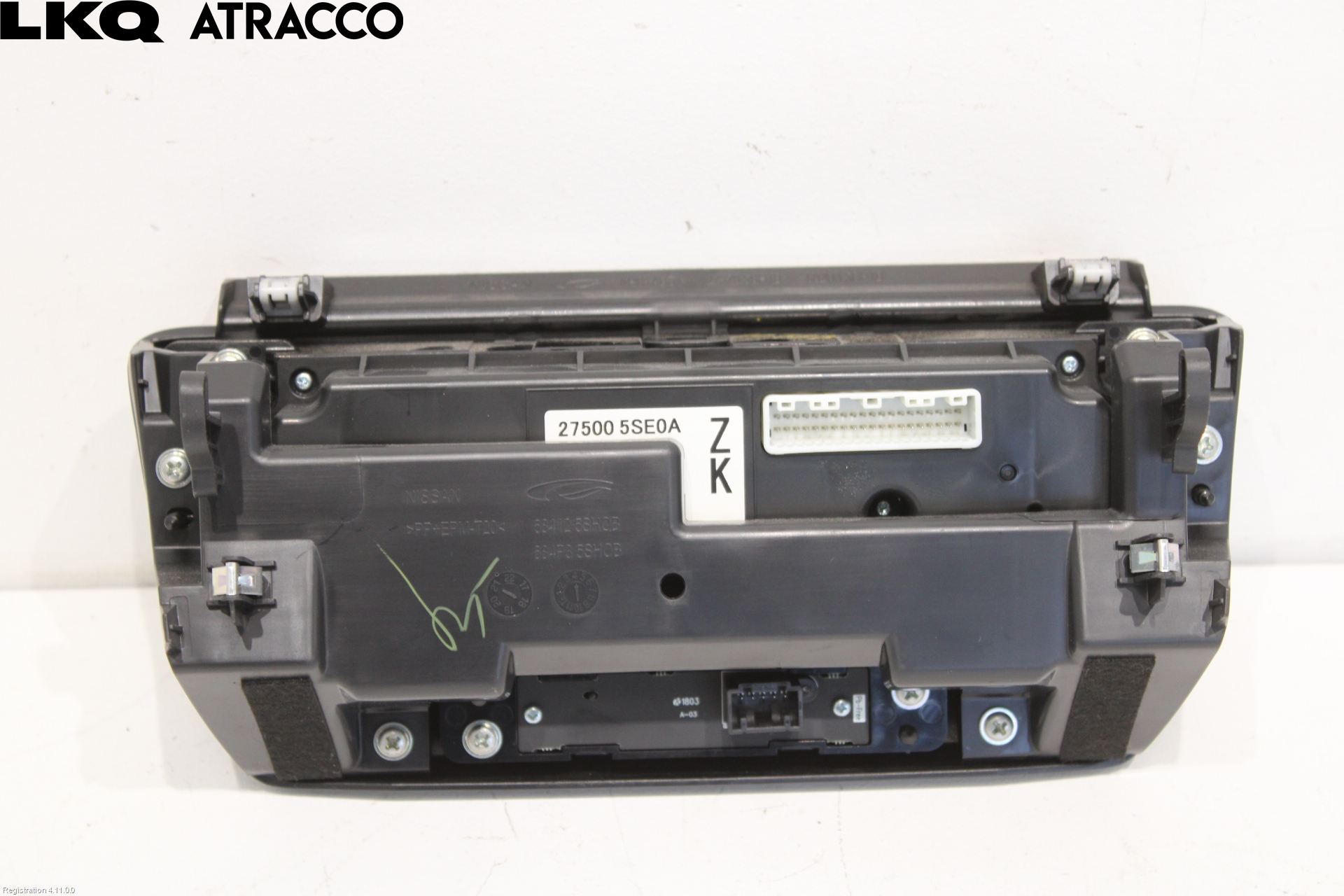 Nissan LEAF 18- Varme Ac Betjening-Display