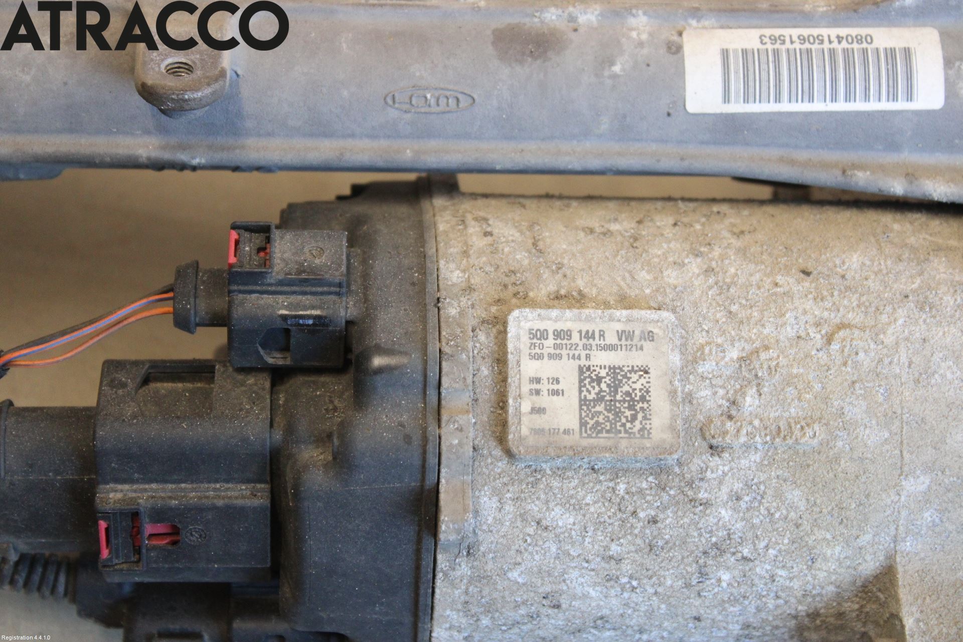 Volkswagen VW GOLF / E-GOLF VII 13-20 Servo Snekke - Tannstang