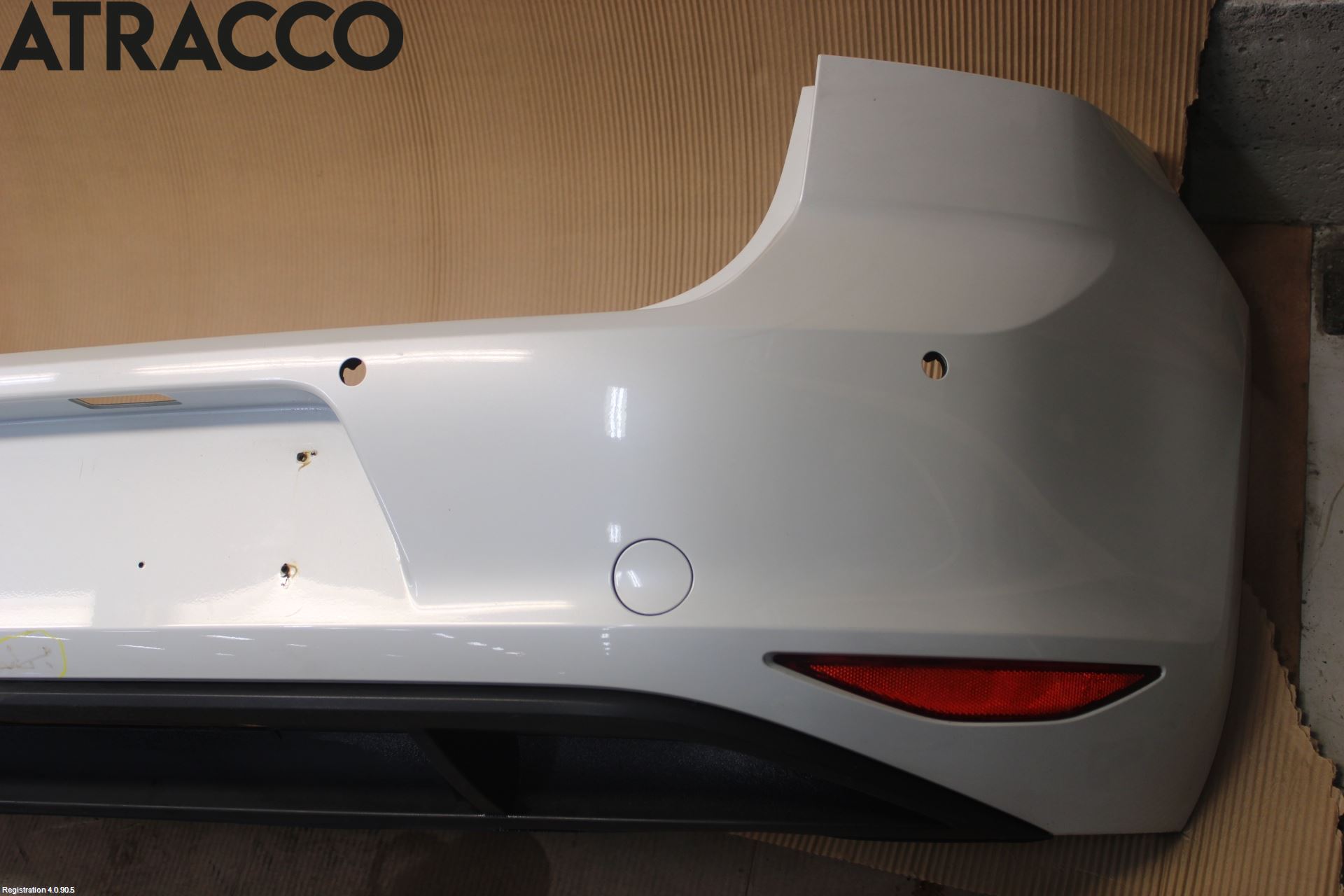 Volkswagen VW GOLF / E-GOLF VII 13-20 Støtfanger Bak Overtrekk