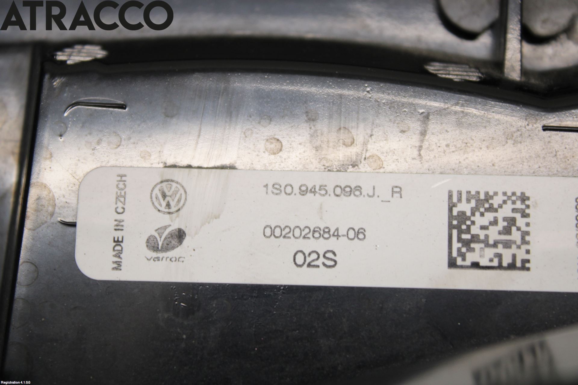 Volkswagen VW UP! / E-UP! Baklykt Høyre