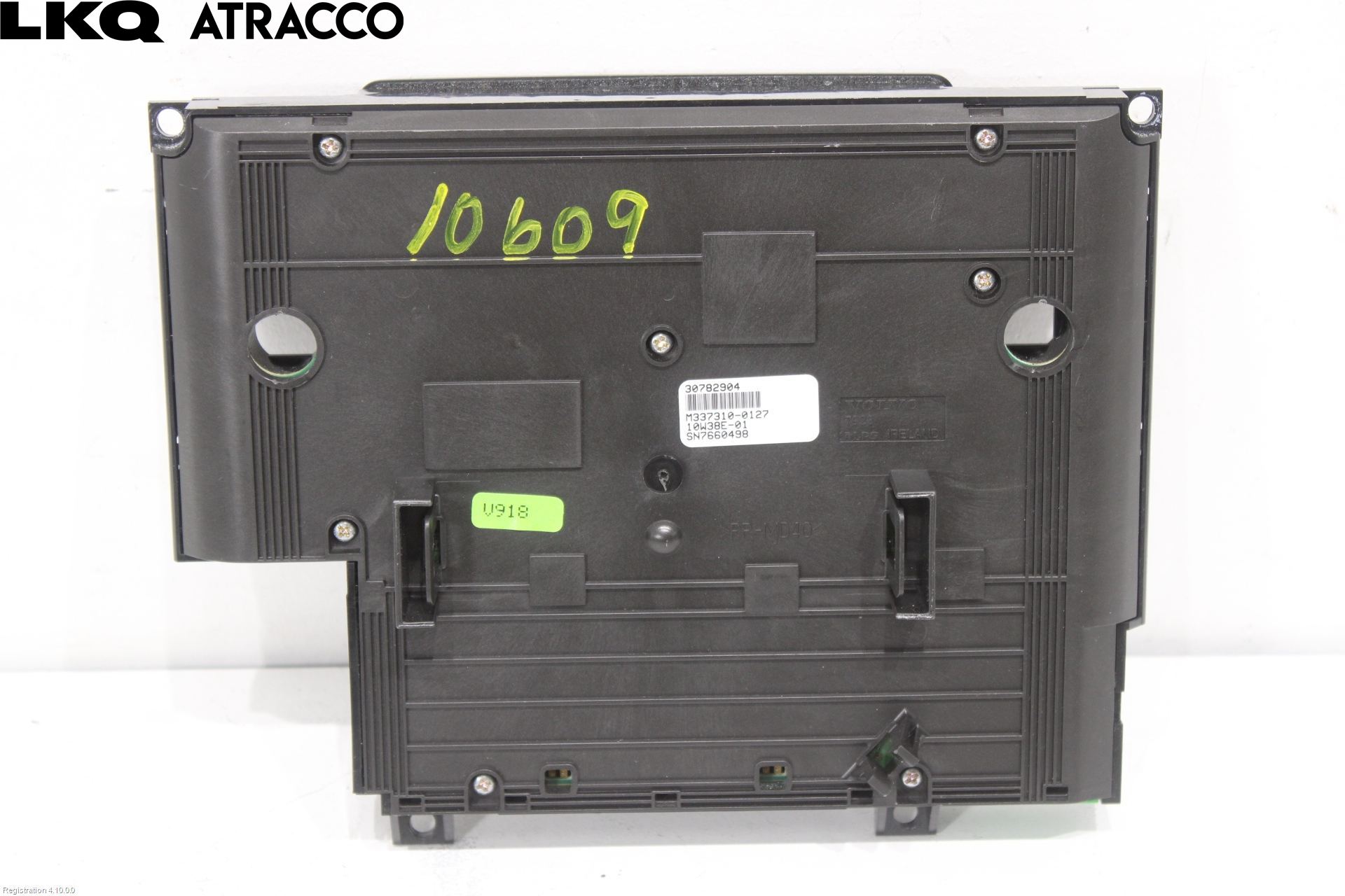 Volvo V70 08-13 Varme Ac Betjening-Display