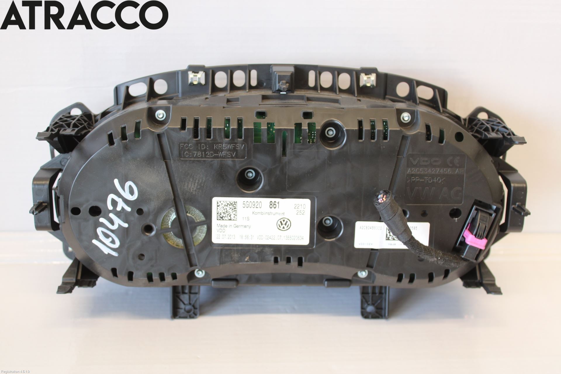 Volkswagen VW GOLF / E-GOLF VII 13-20 Instr Kombinert