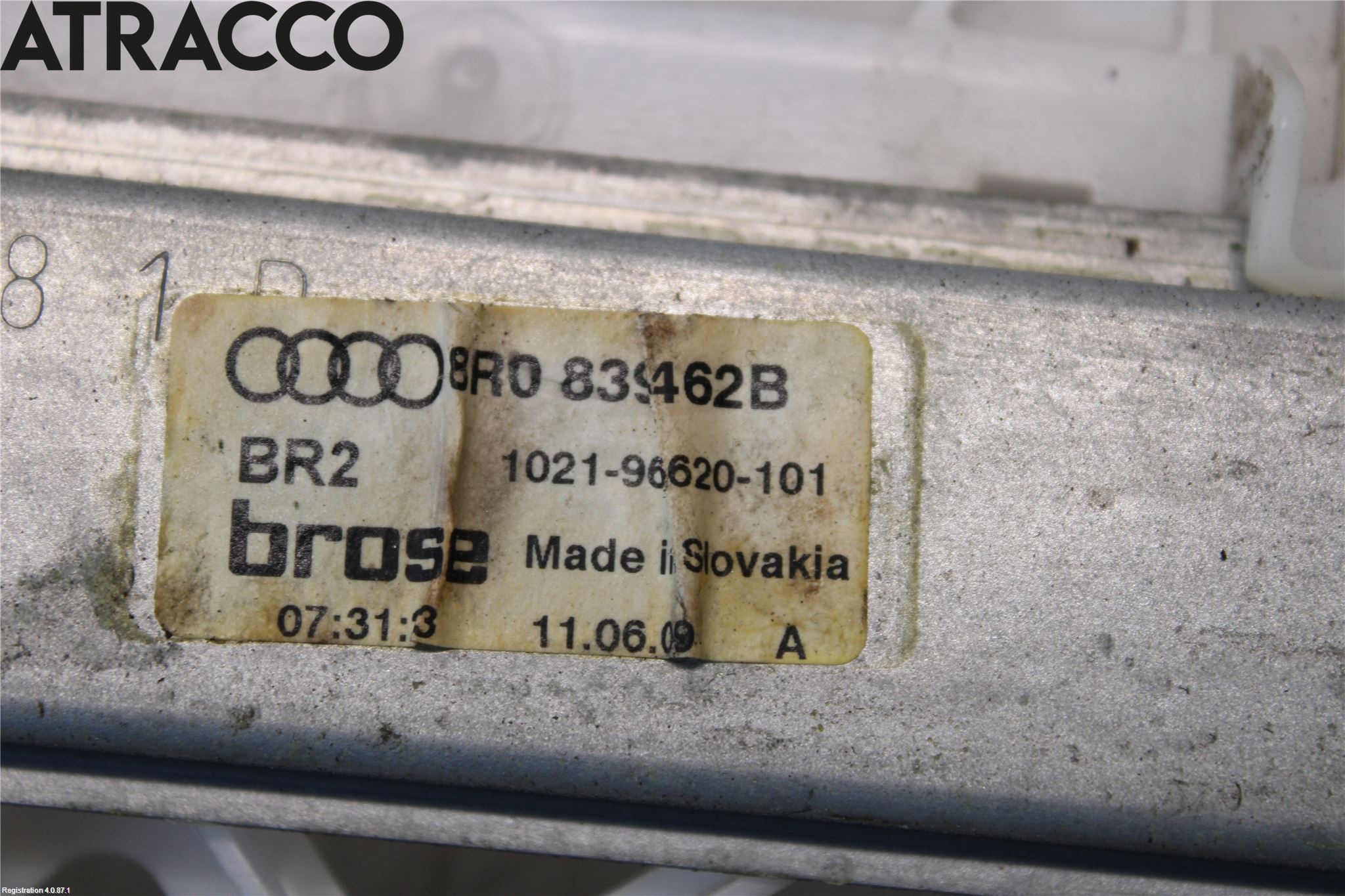 Audi Q5 09-16 Vindusheis