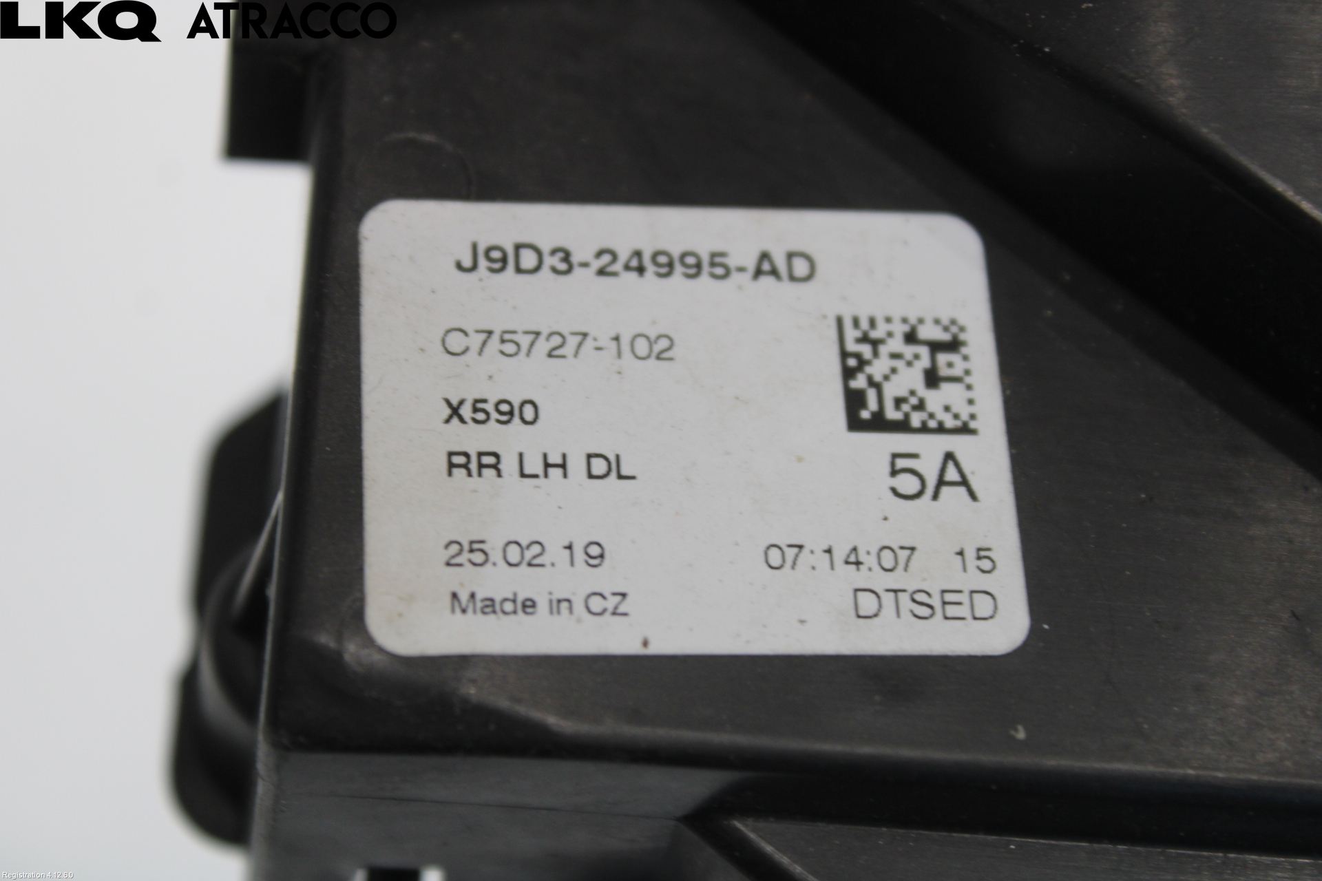 Jaguar I-PACE 18- Dørlås - Låsekasse