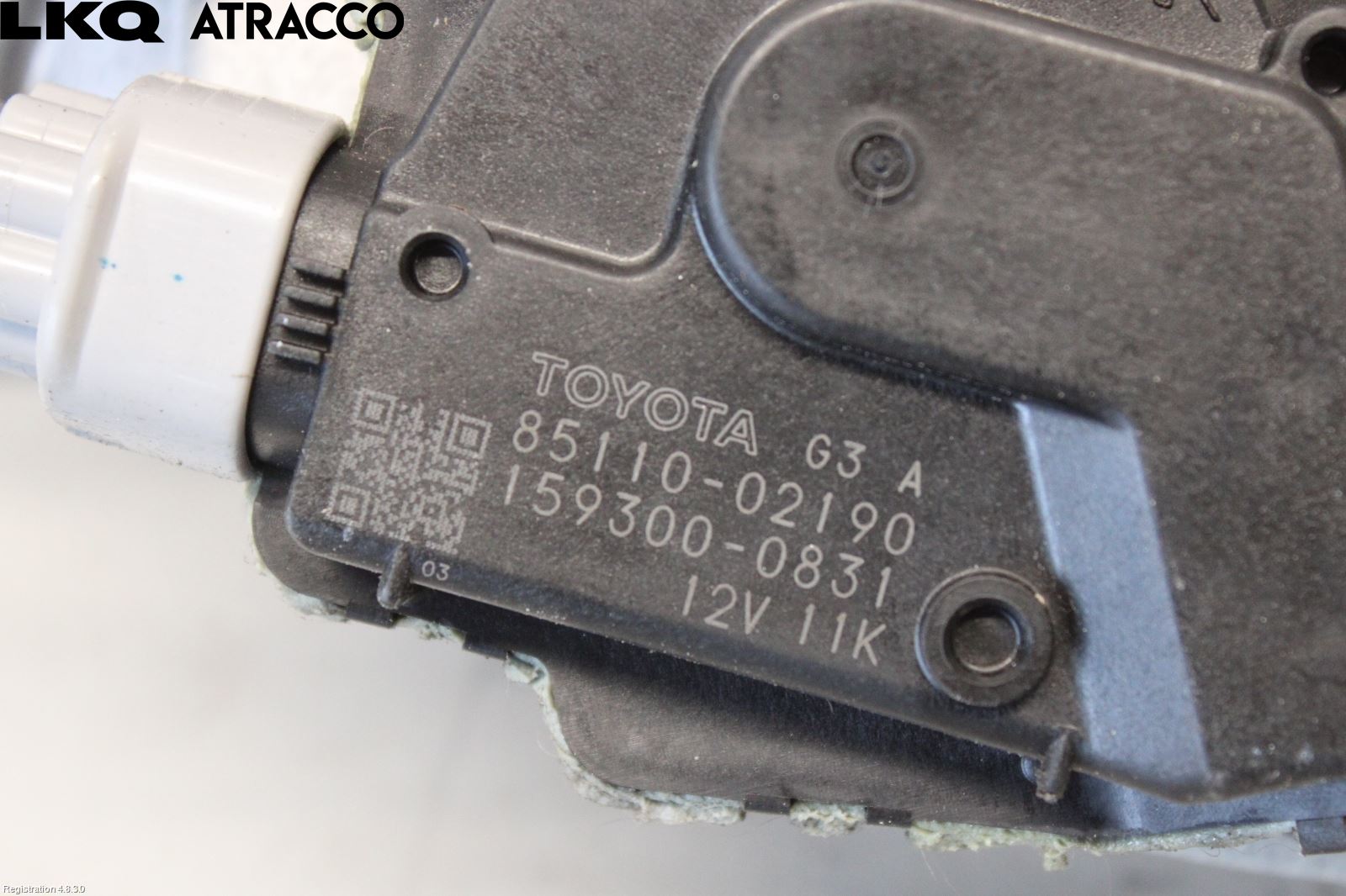 Toyota AURIS 10-12 Viskermotor Frontrute