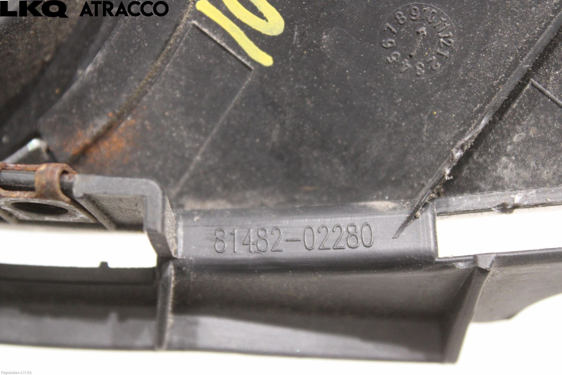 Toyota AURIS 13-19 Frontlykt Kurve-Tåkelys Ramme