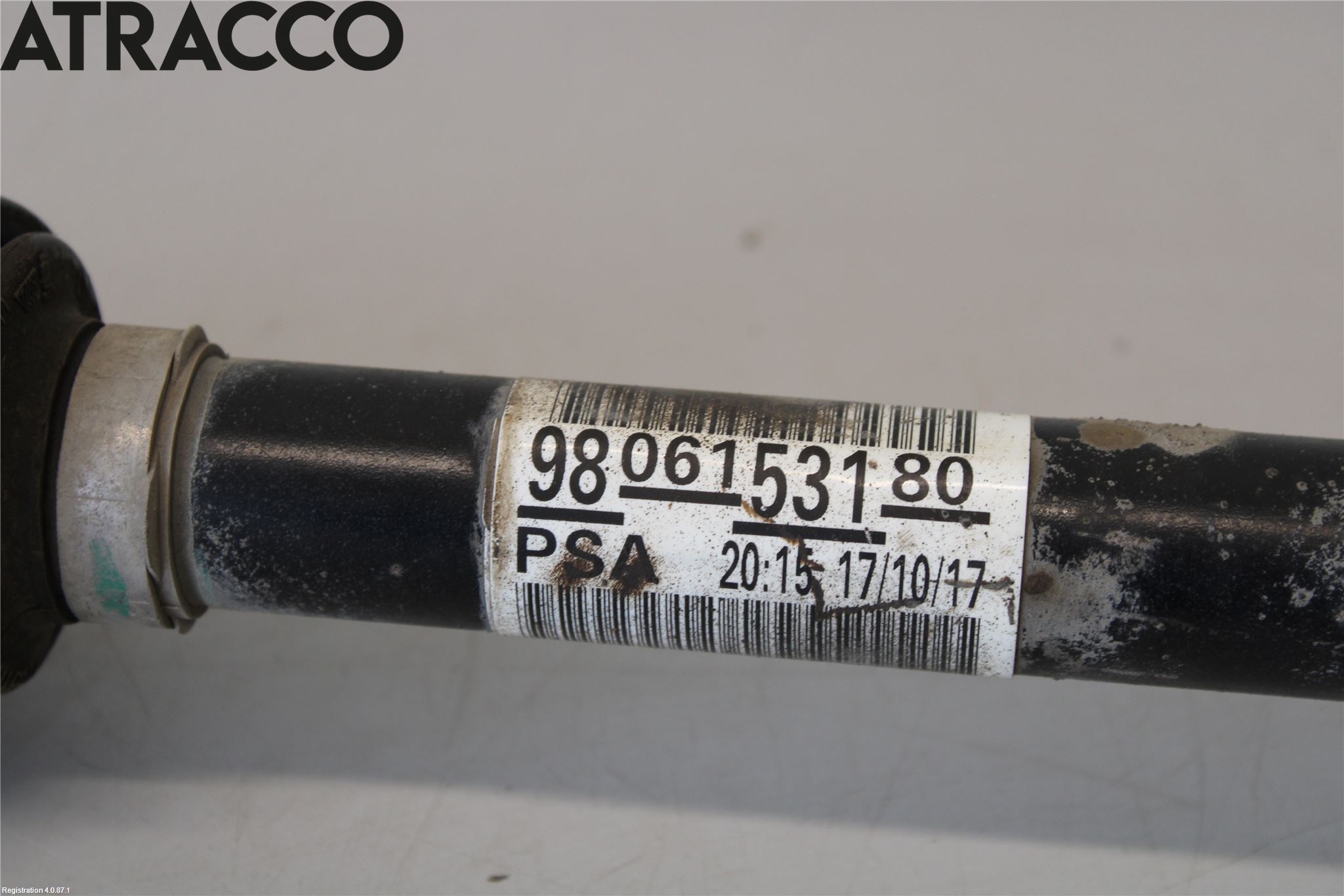 Citroen JUMPY/E-JUMPY 16- Drivaksel Foran Kompl Høyre