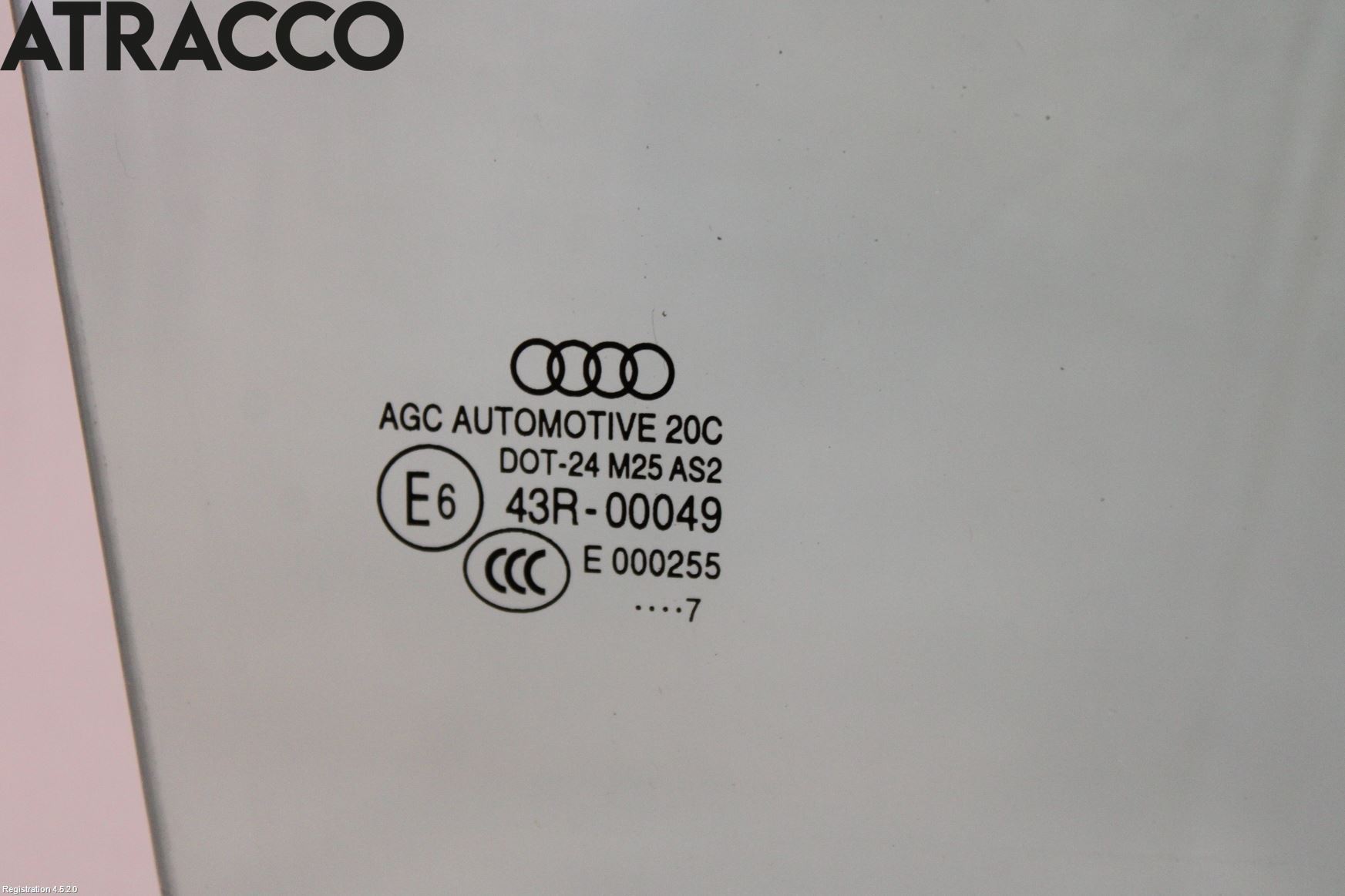 Audi Q7/SQ7 Dørrute Bak Høyre 4Dørs