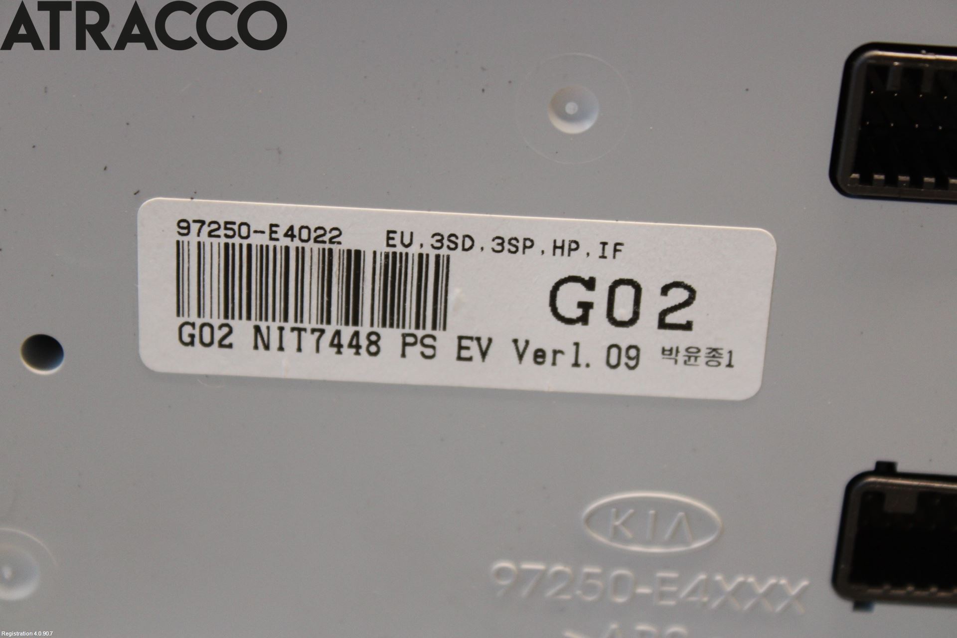 Kia SOUL 09- Varme Ac Betjening-Display