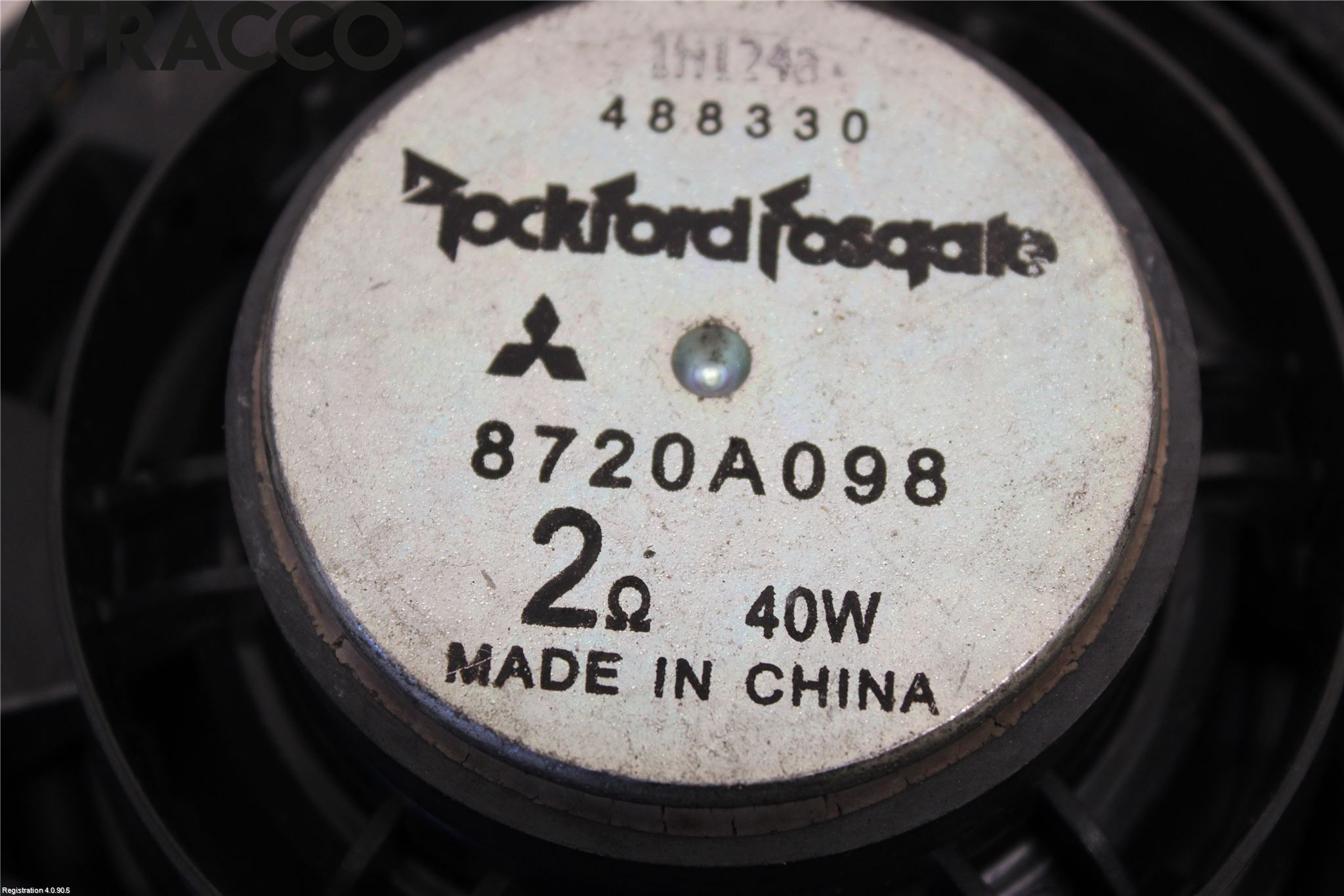 Mitsubishi ASX 10-22 Innr Høyttaler