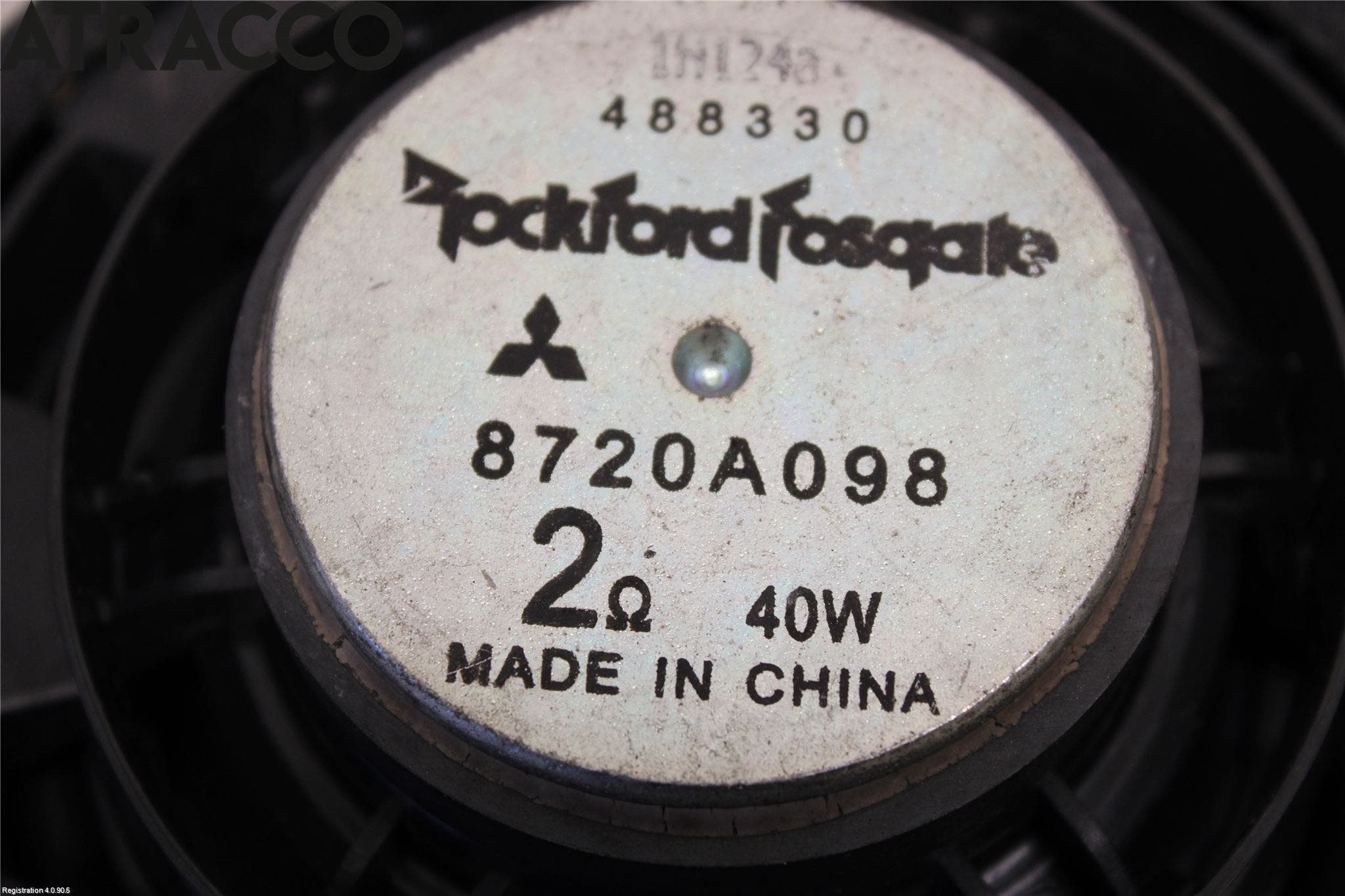 Mitsubishi ASX 10-22 Innr Høyttaler