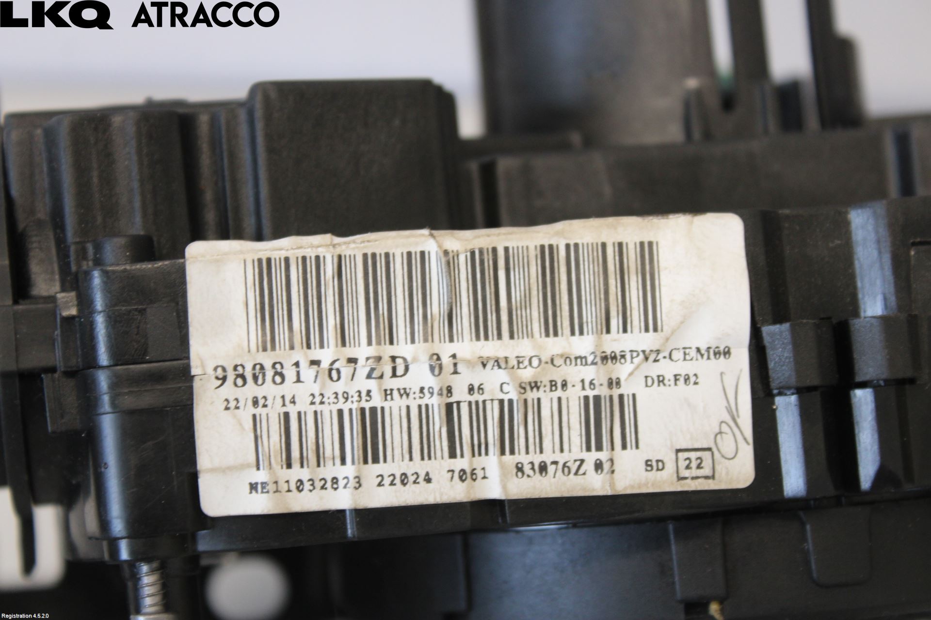 Peugeot 208 12-15 Bryter Ratt Kombi H Og V