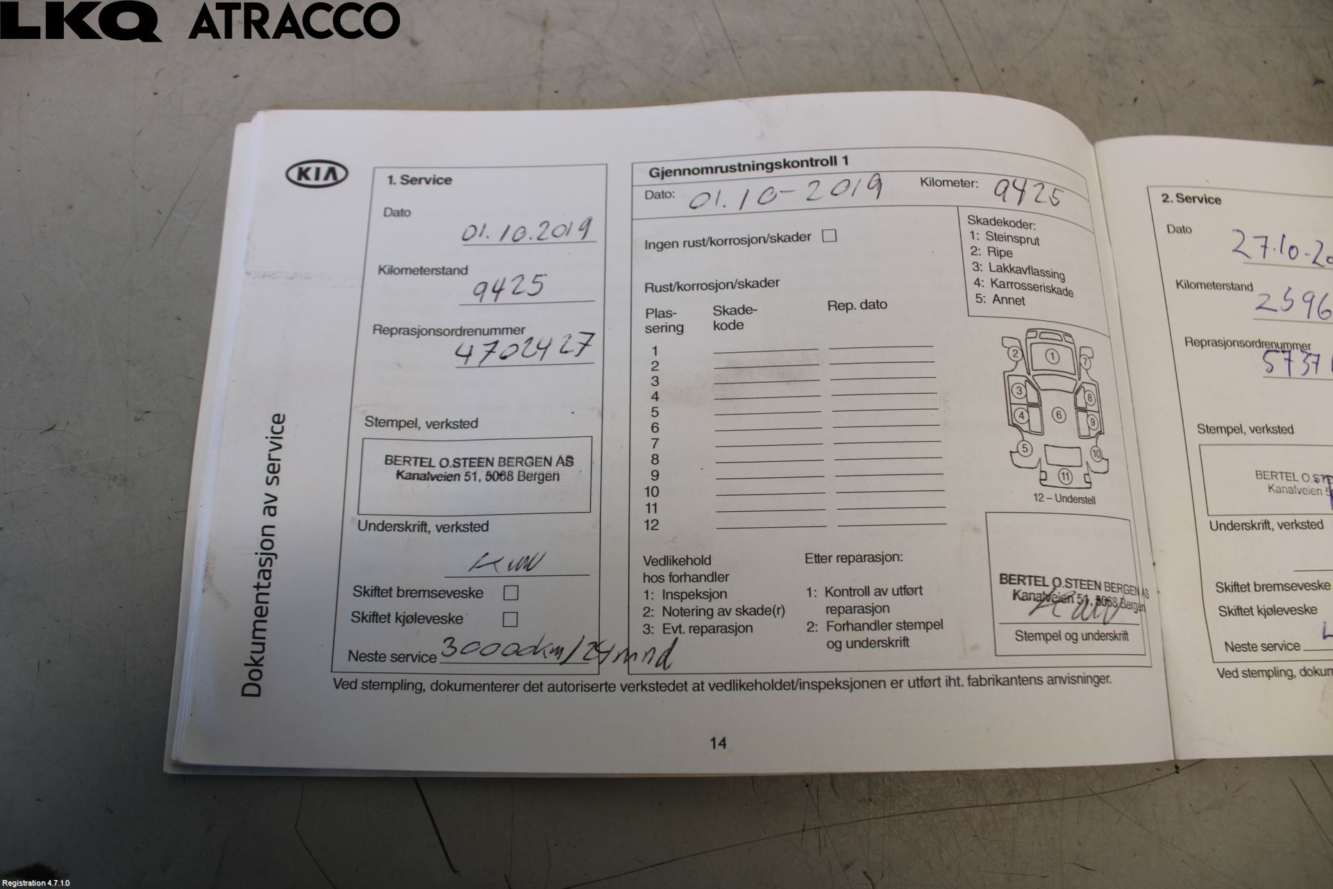 Kia SOUL 09- Motor Elektrisk Fram