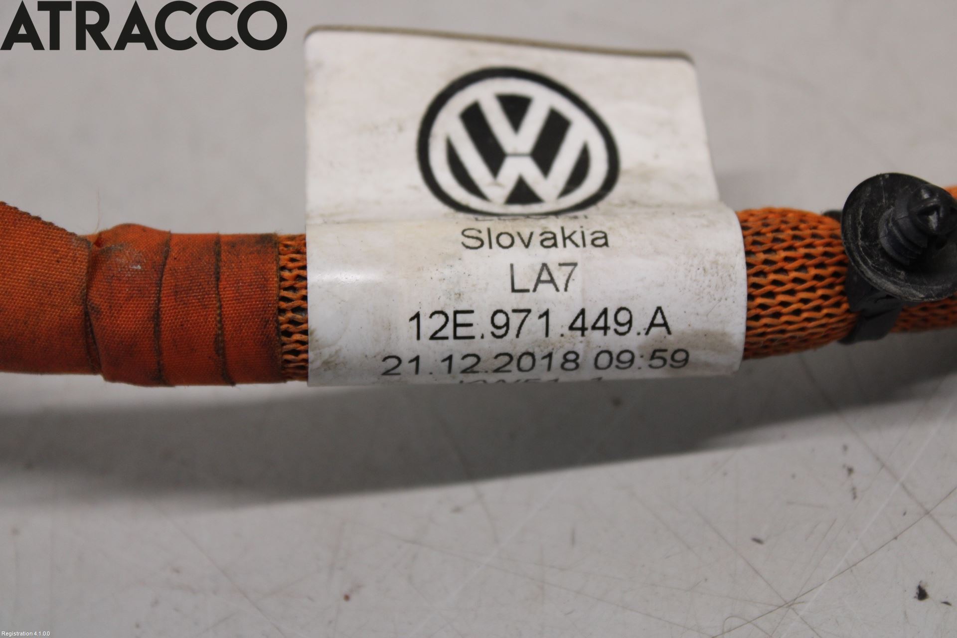 Volkswagen VW UP! / E-UP! Kabelhärva Högspänning