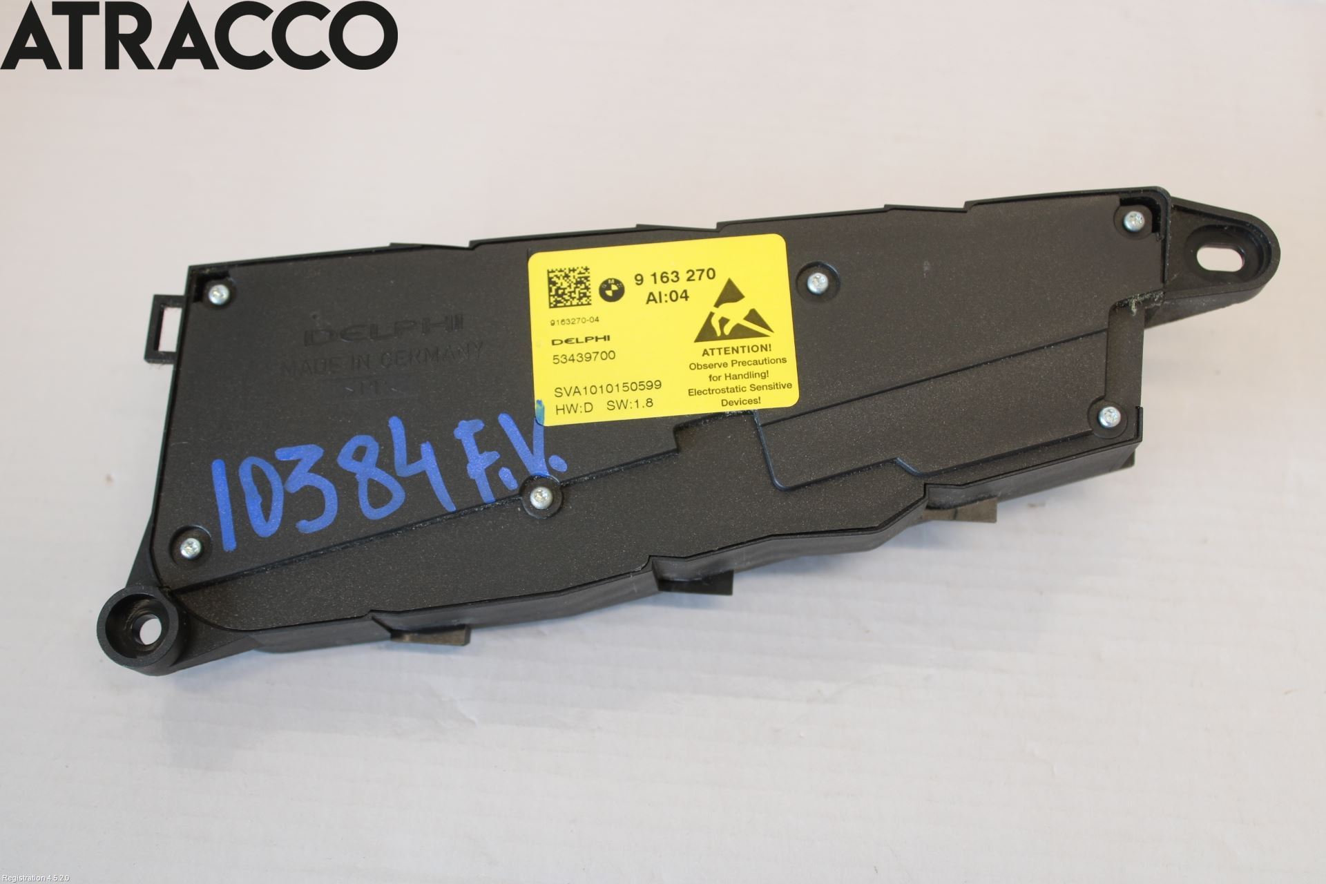 BMW 5 F10/F11/F18 09-17 Bryter Sete Regulering