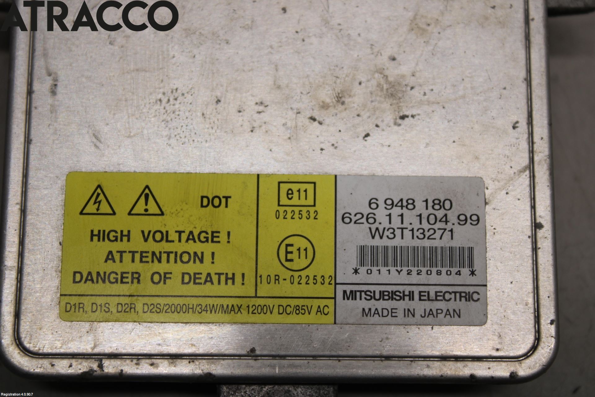 Volvo V70 08-13 Styreenhet Xenon