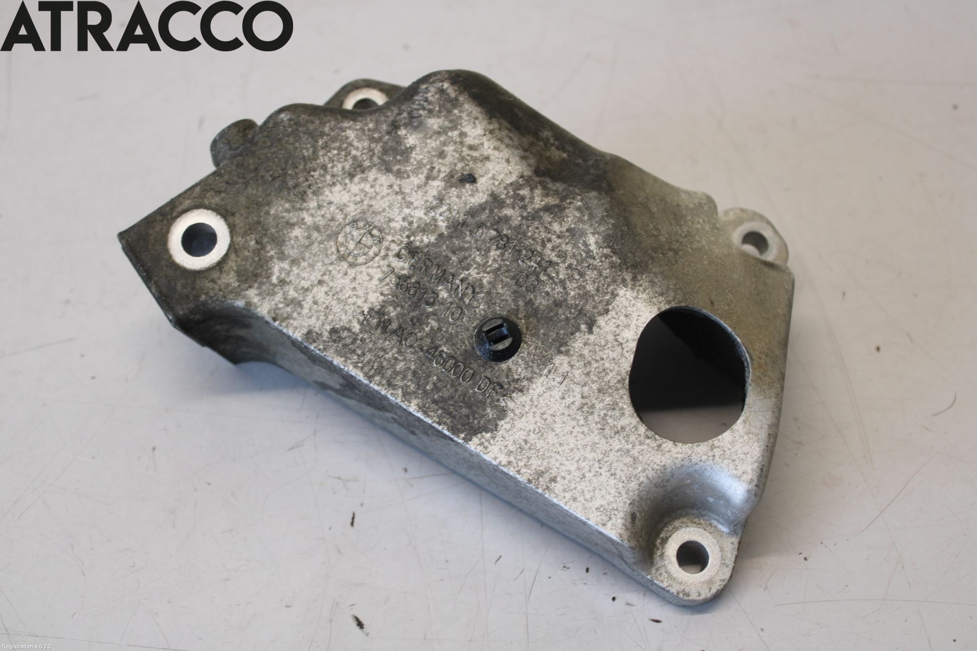BMW 5 F10/F11/F18 09-17 Motor Feste Stål-Alu