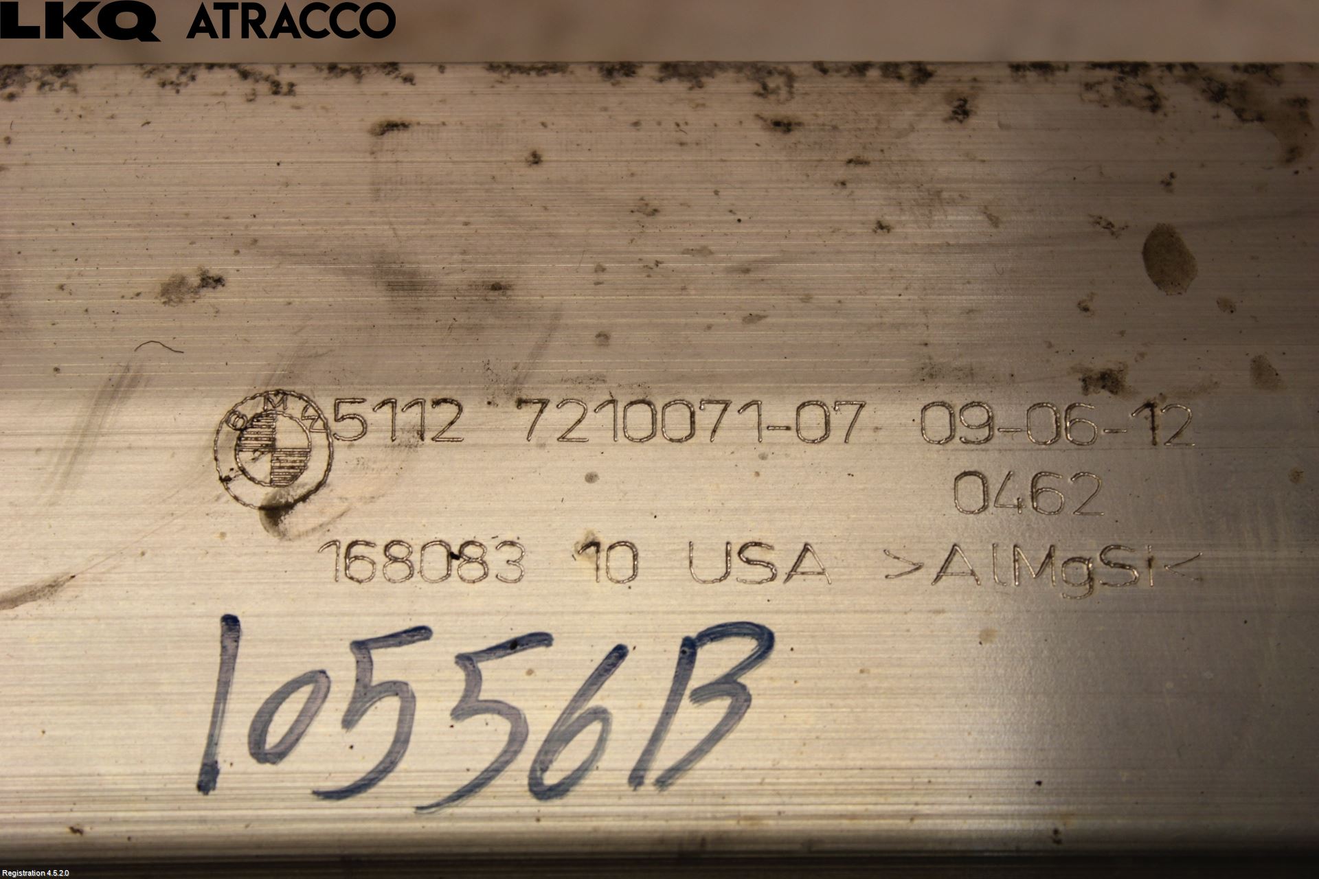 BMW X3 F25 10-17 Støtfanger Bak Bjelke