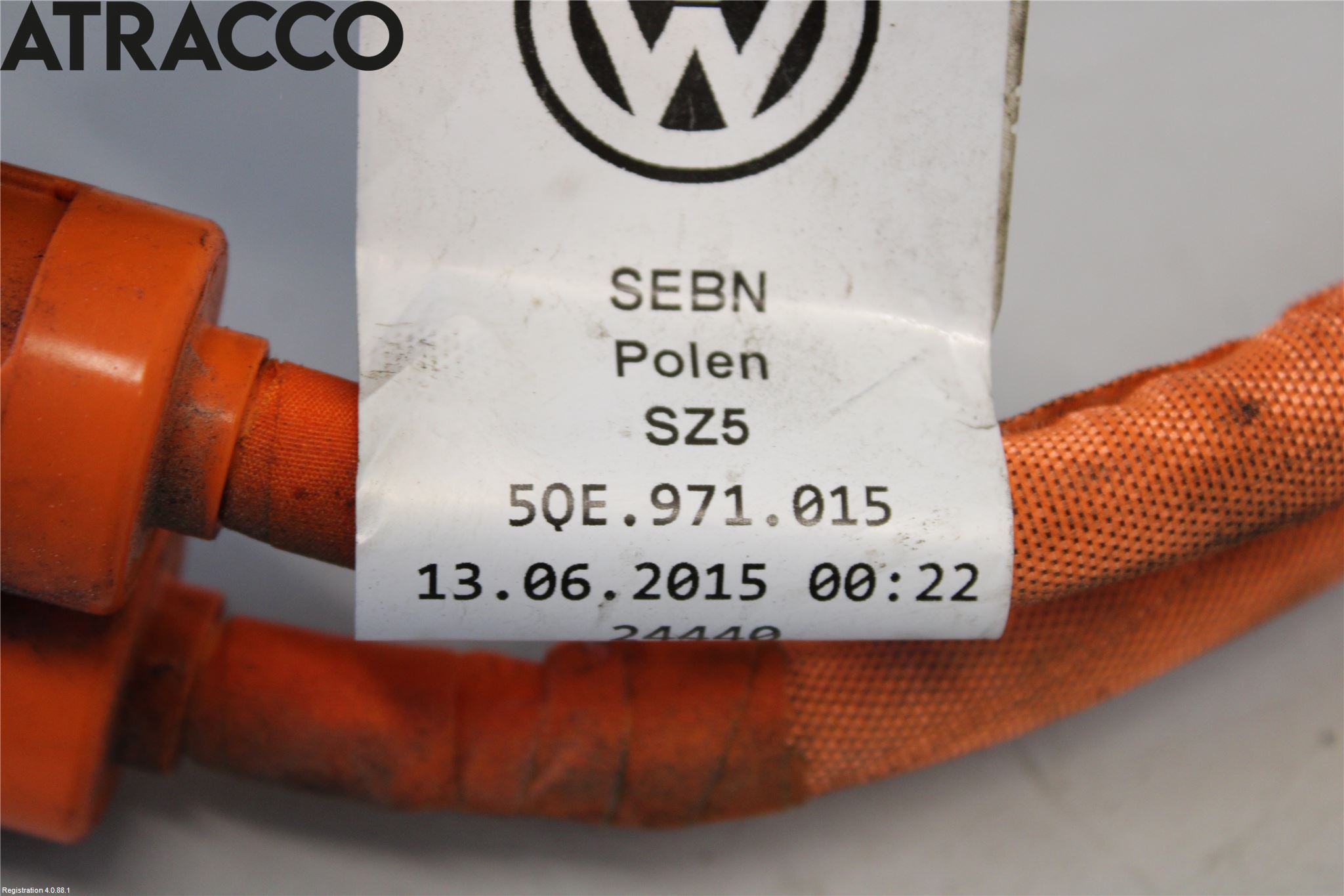 Volkswagen VW GOLF / E-GOLF VII 13-20 Kabelhärva Högspänning